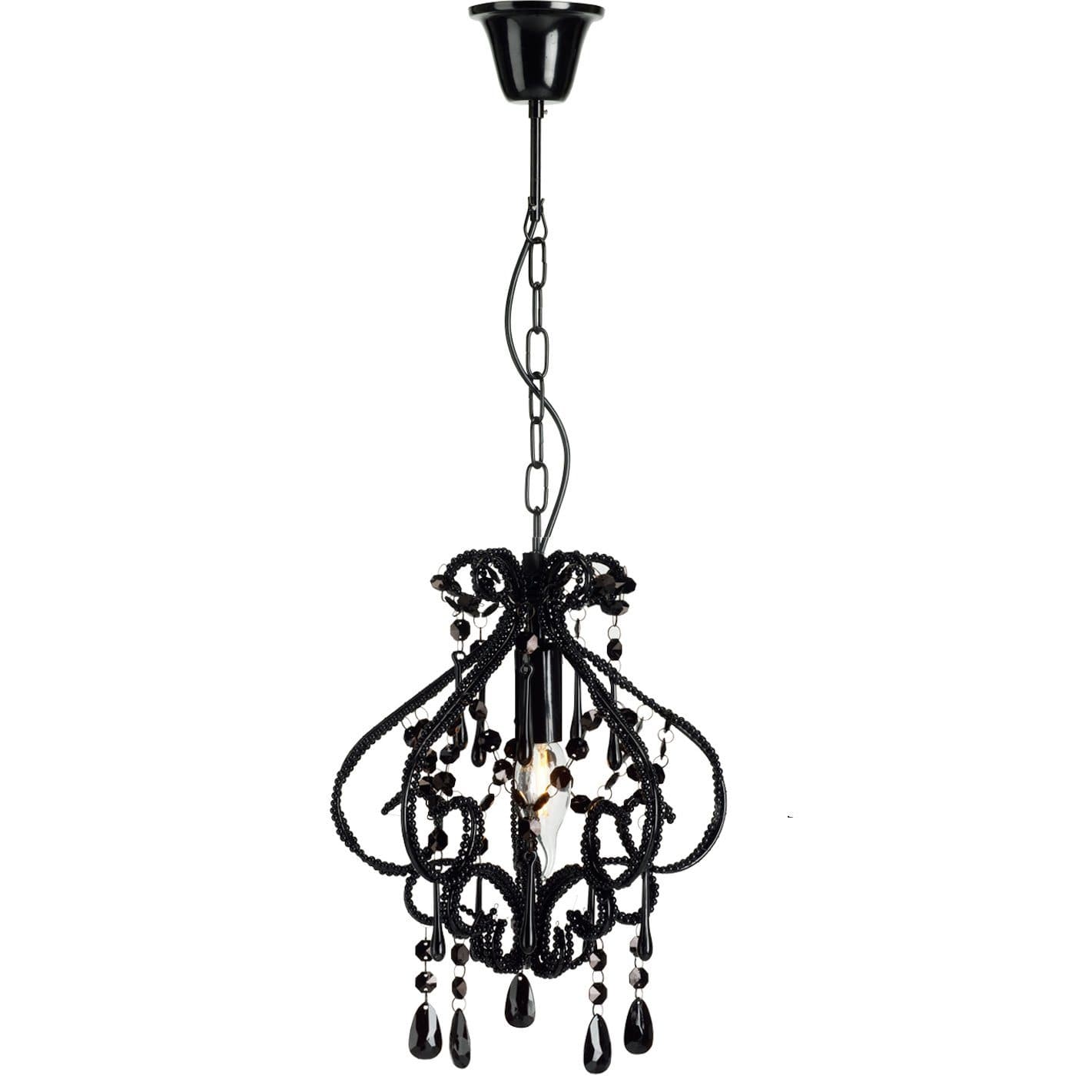 Elegant Black Darling Chandelier | Timeless Crystal Lighting Fixture