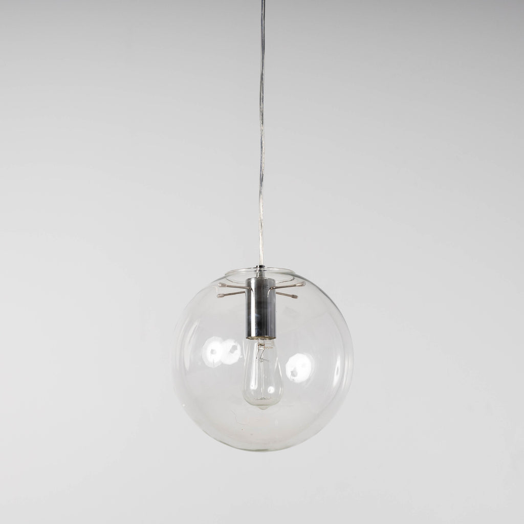 Ariana Chrome Glass Pendant Light - Modern Elegance for Your Space