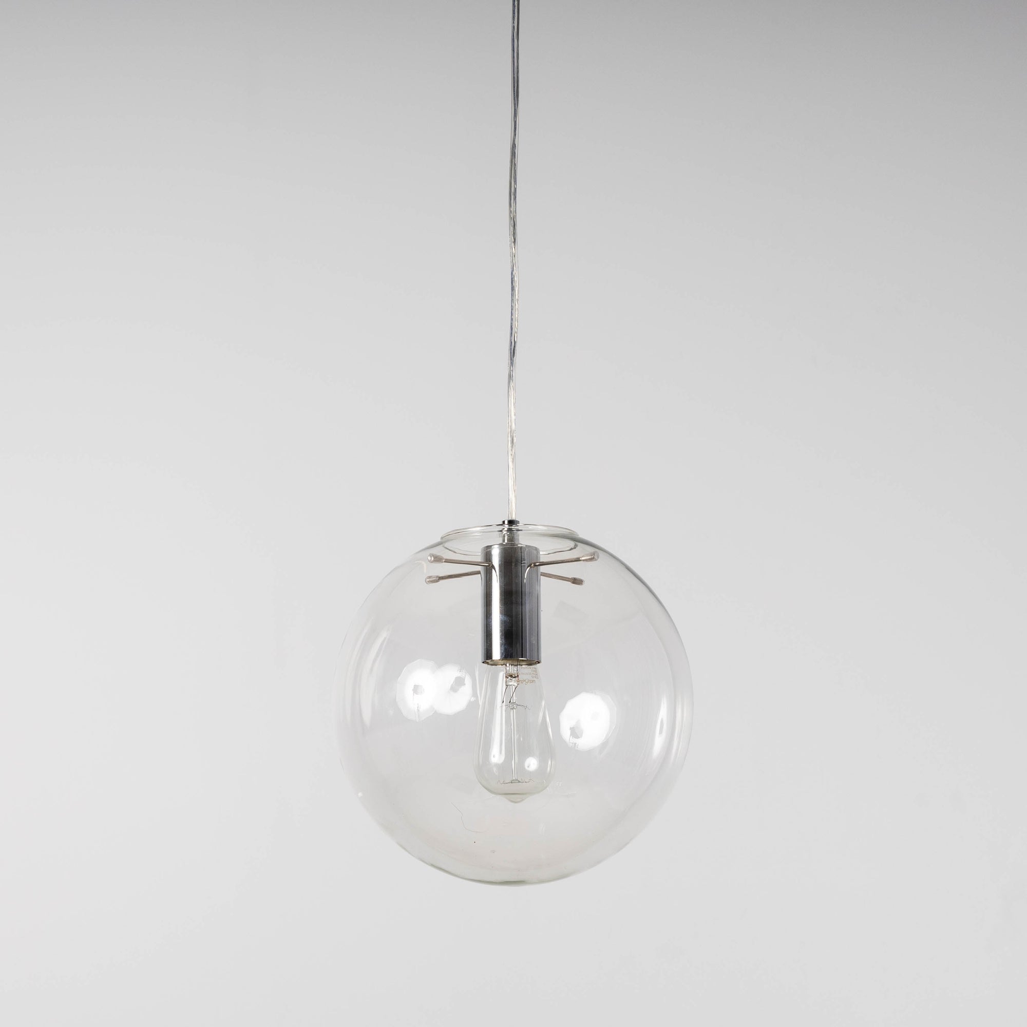 Ariana Chrome Glass Pendant Light - Modern Elegance for Your Space