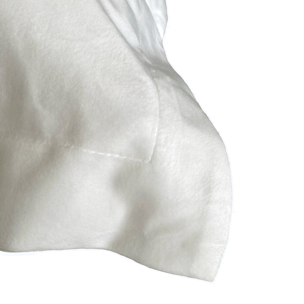 Luxurious Faux Velvet Fur Quilt Cover Set - Ivory