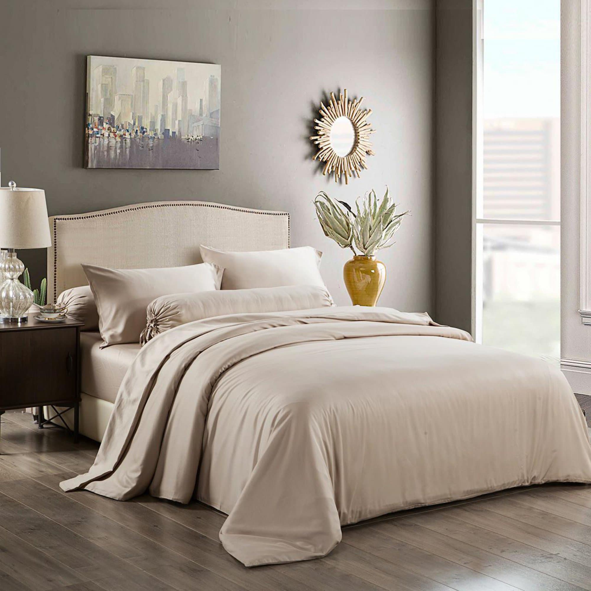 Joy Collection Champagne Latte Sheet Set - Luxurious Microfibre Bedding