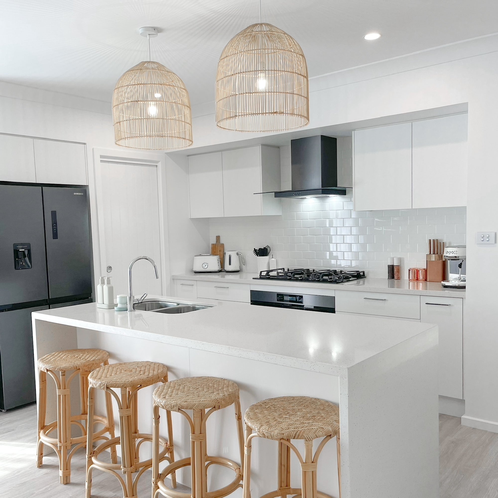Siena Rattan Pendant Light - Natural Wicker for Stylish Interiors