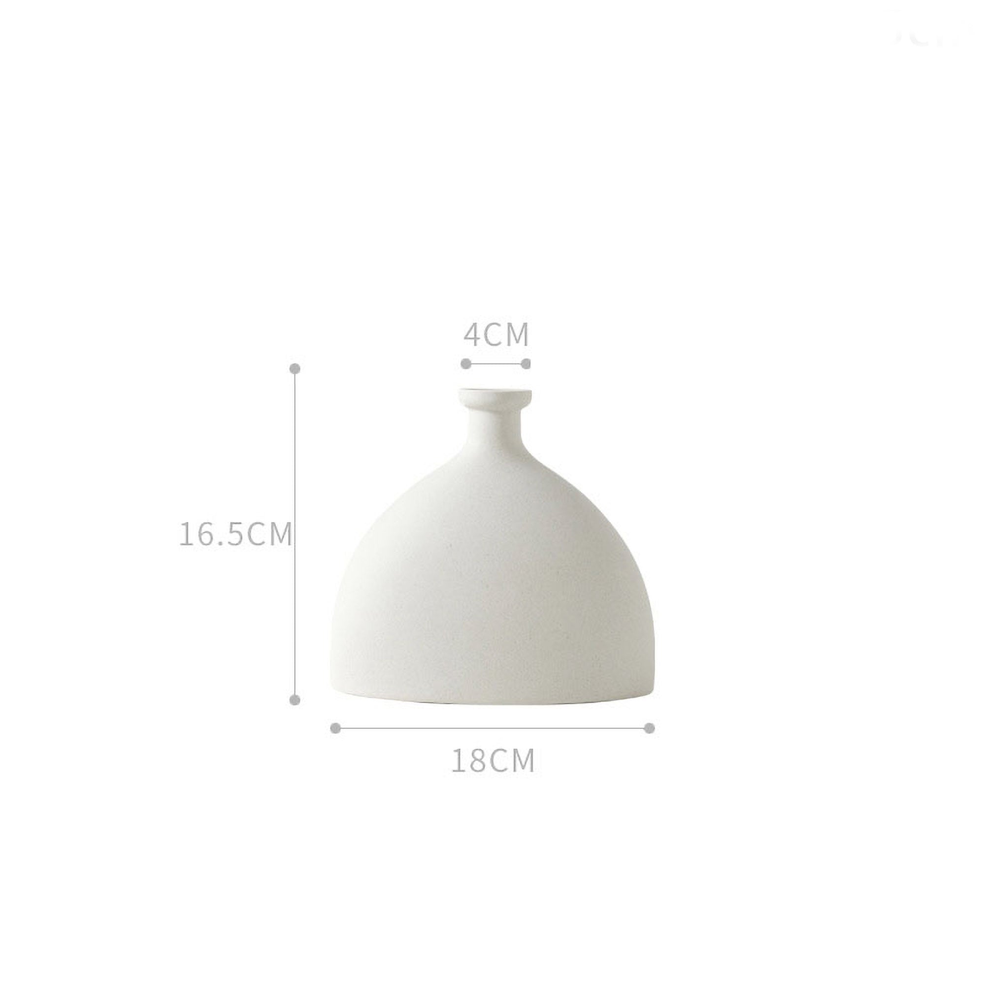 Sophisticated Peony Ceramic Vase - Modern Home Décor Accent
