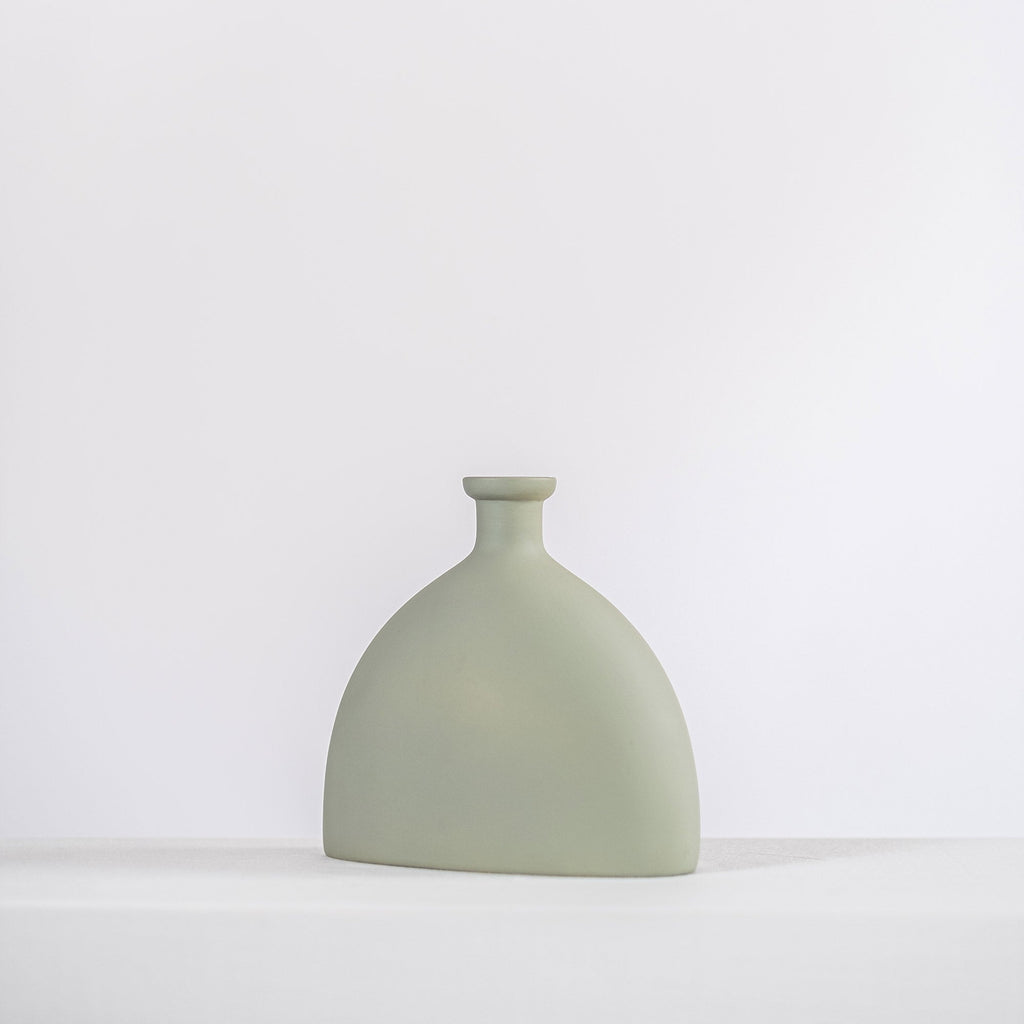 Sophisticated Peony Ceramic Vase - Modern Home Décor Accent