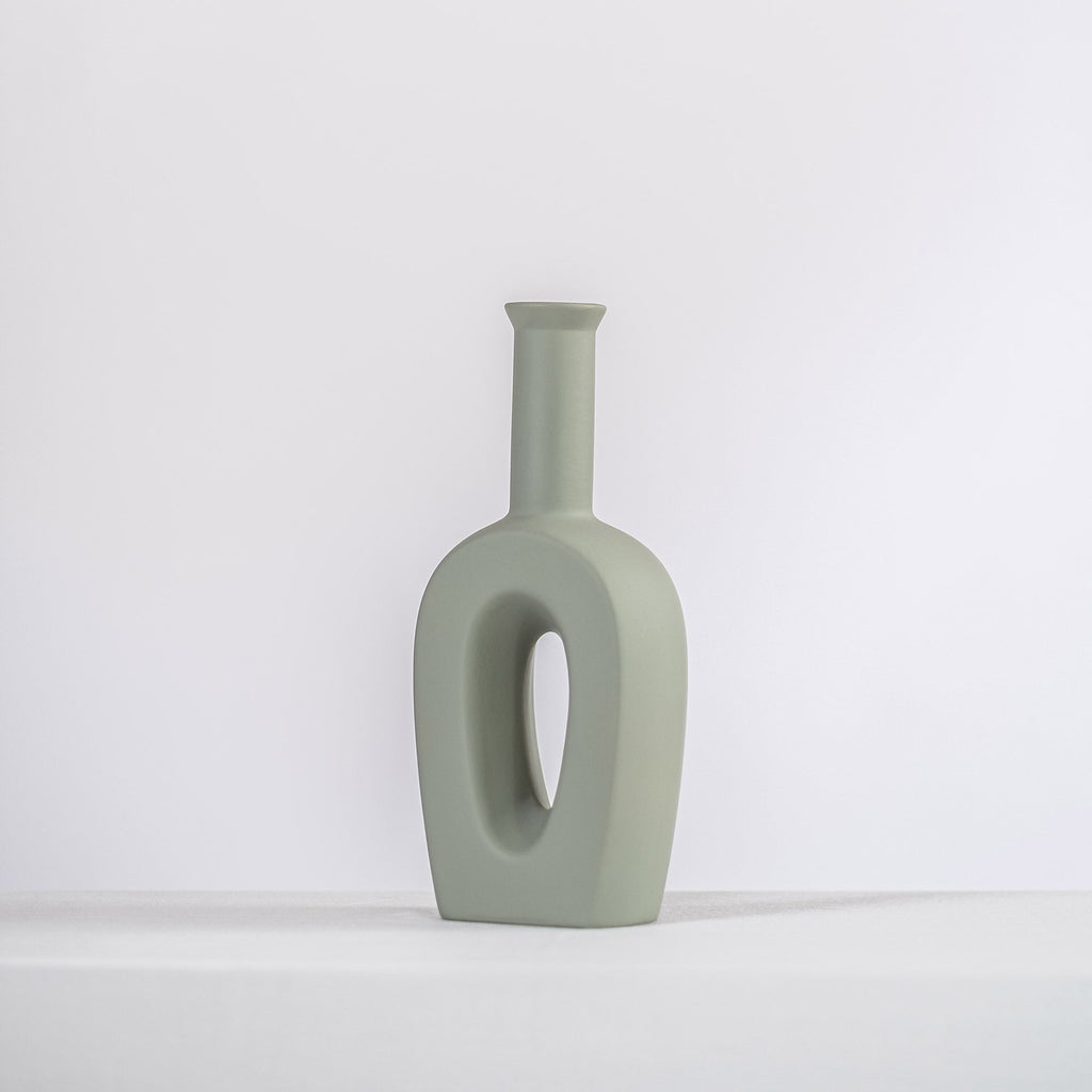 Tulip Modern Ceramic Vase - Timeless Home Décor
