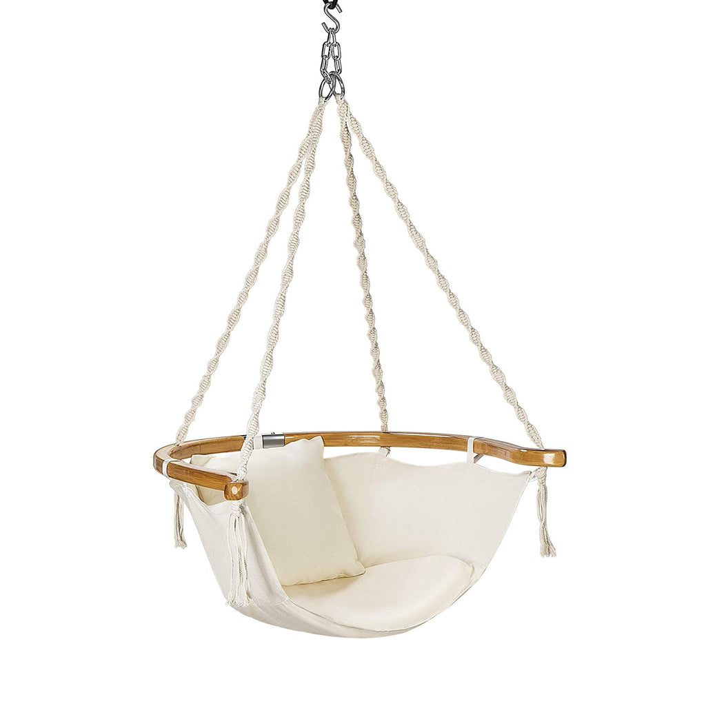 Montego Padded Hanging Hammock Chair with Cushion - Relax in Style