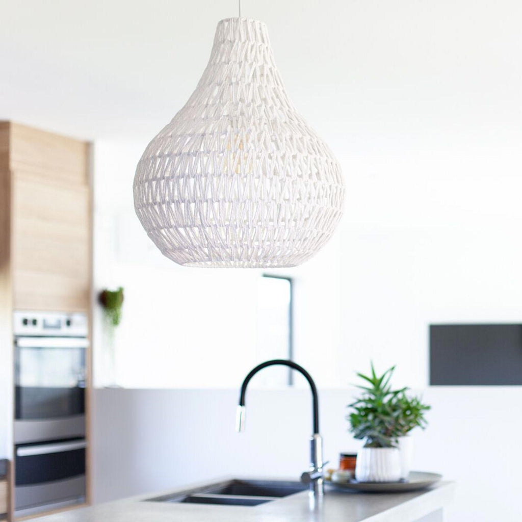 Byron Coastal Rope Pendant Light - Stylish & Versatile Design