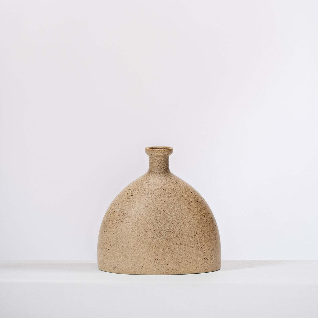 Sophisticated Peony Ceramic Vase - Modern Home Décor Accent