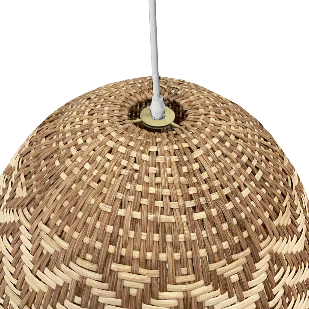 Elegant Sunset Rattan Pendant Light – Ideal for Any Space