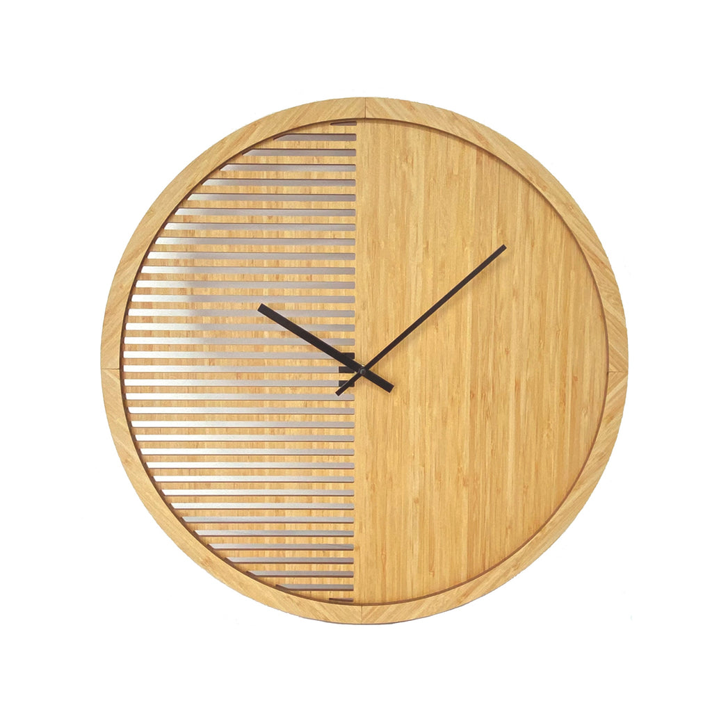 Elegant Large Wall Clock - Minimalist Design for Modern Homes