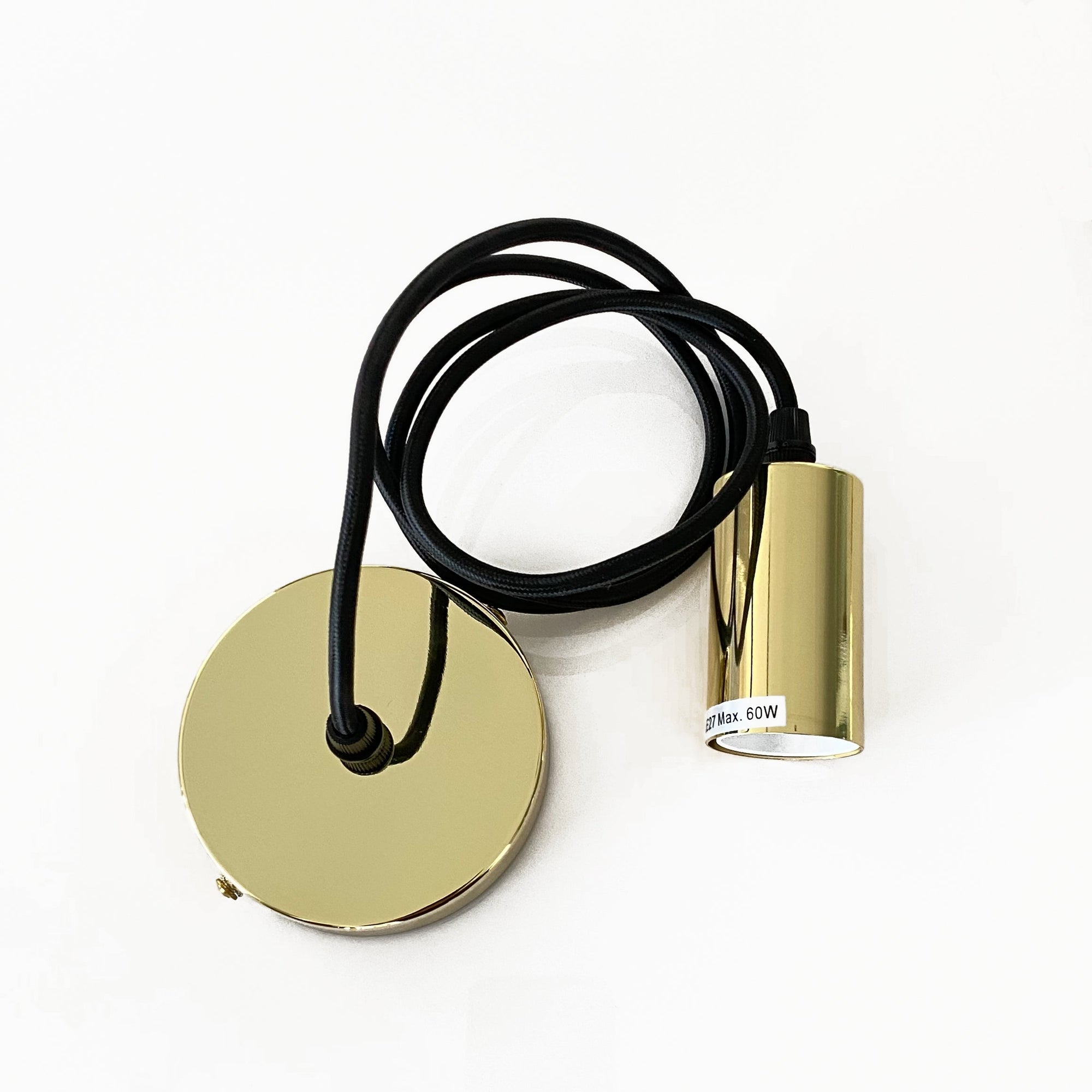 Riley Gold Pendant Light - Modern Industrial Elegance
