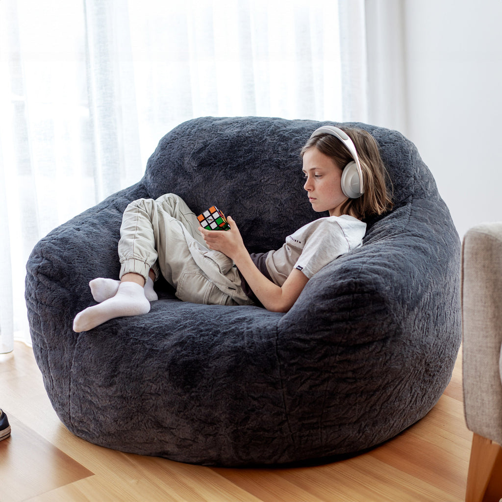 DreamPod® Charcoal Grey Chair - Comfy Relaxation Essential