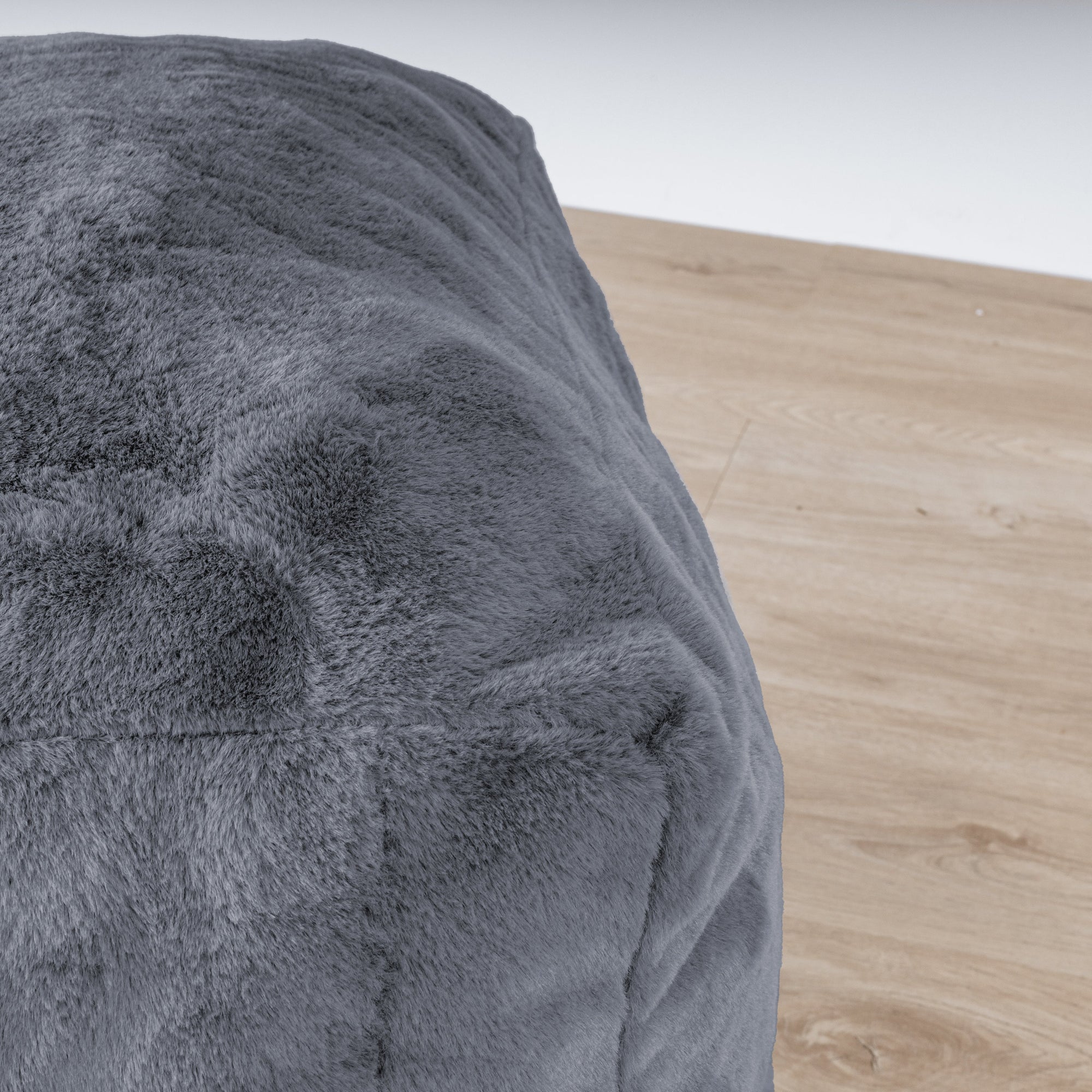 DreamPod® Charcoal Grey Ottoman - Plush Comfort & Style