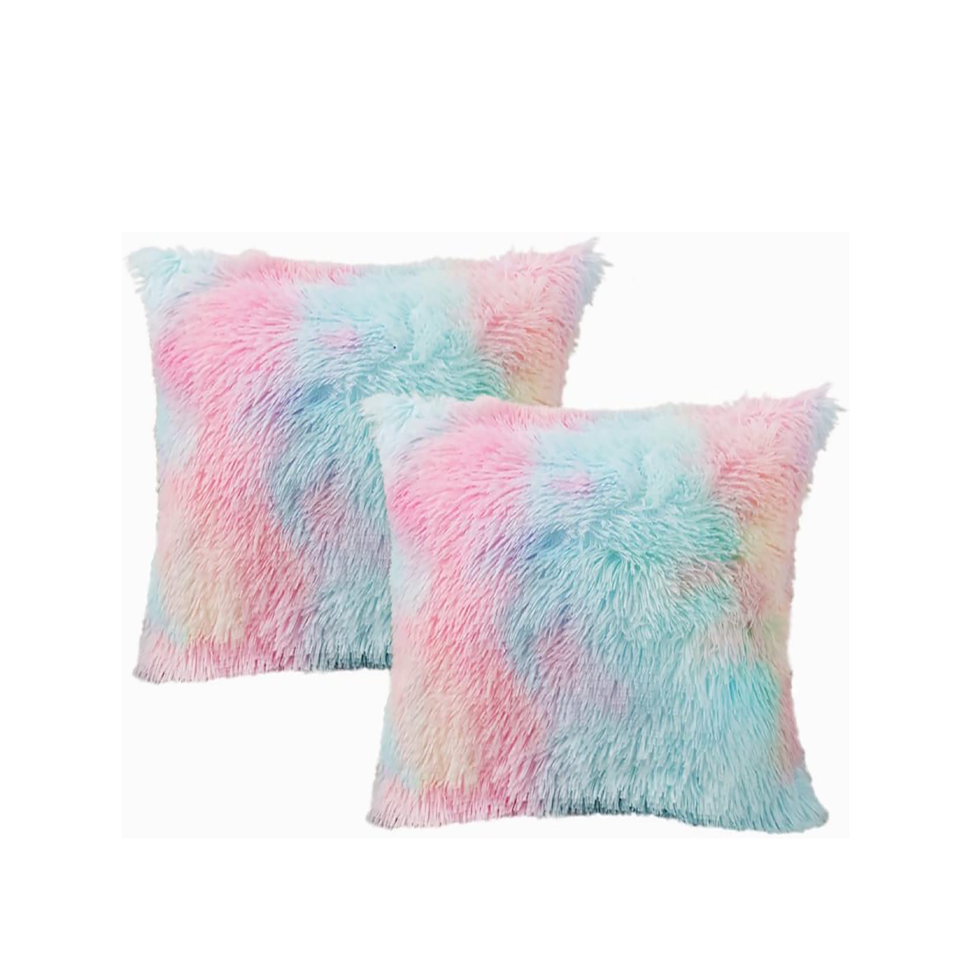 Magical Unicorn Rainbow Cushion Cover with Insert for Kids' Rooms