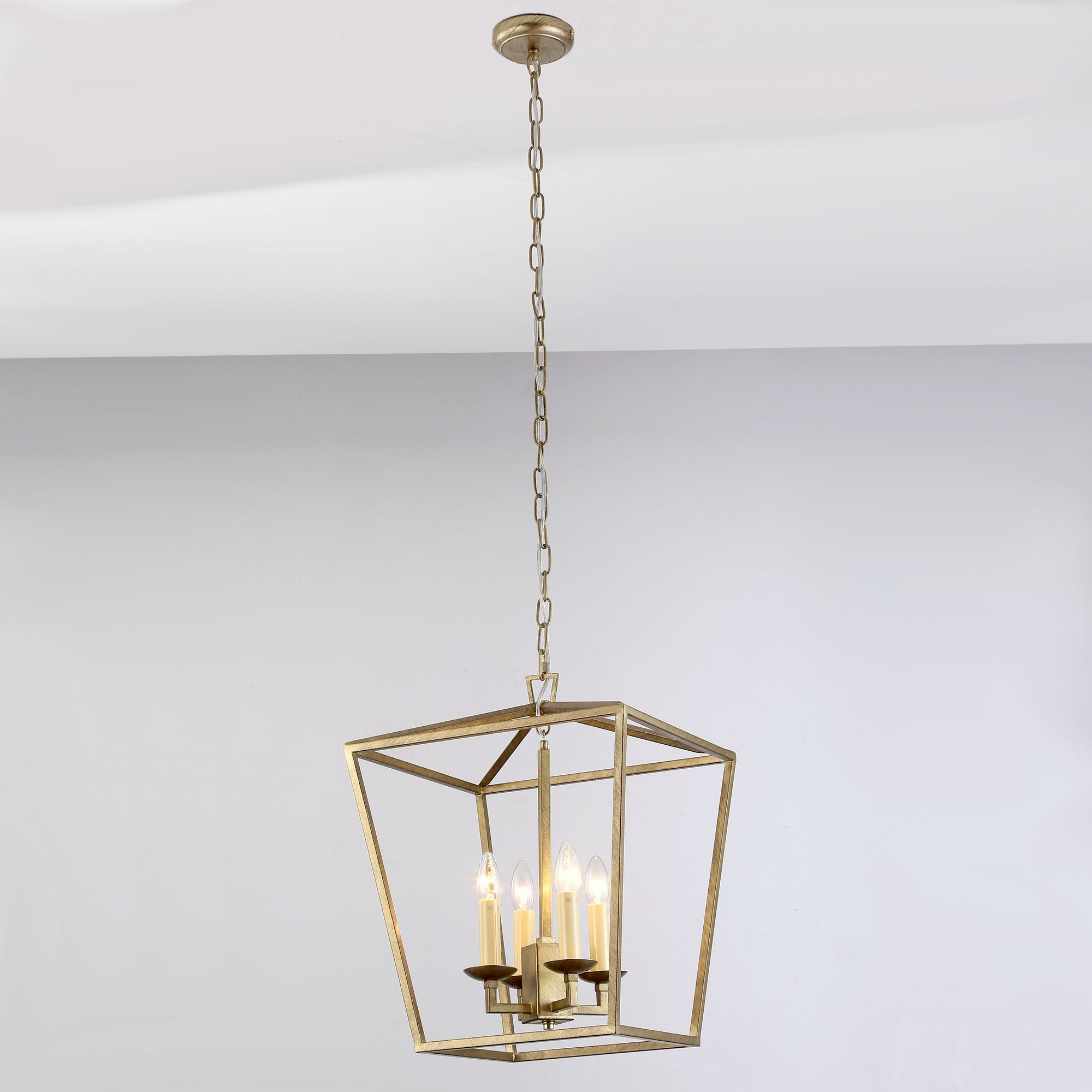 Saffire Hampton Pendant Light - Elegant Brushed Gold Design