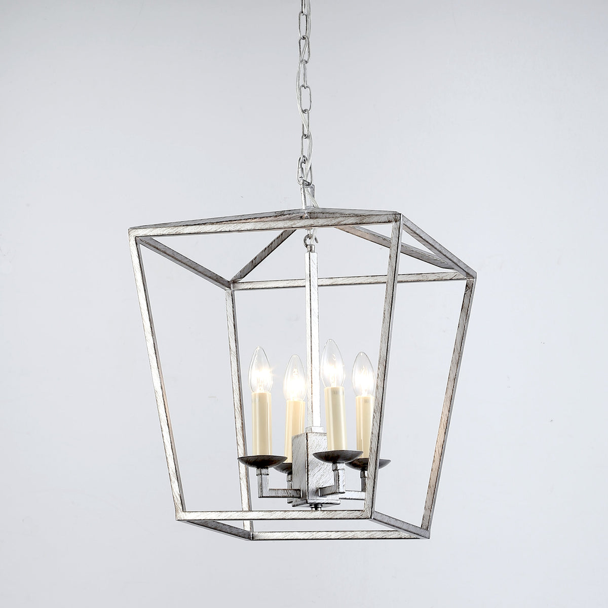 Saffire Hampton Pendant Light - Sleek Brushed Chrome Design
