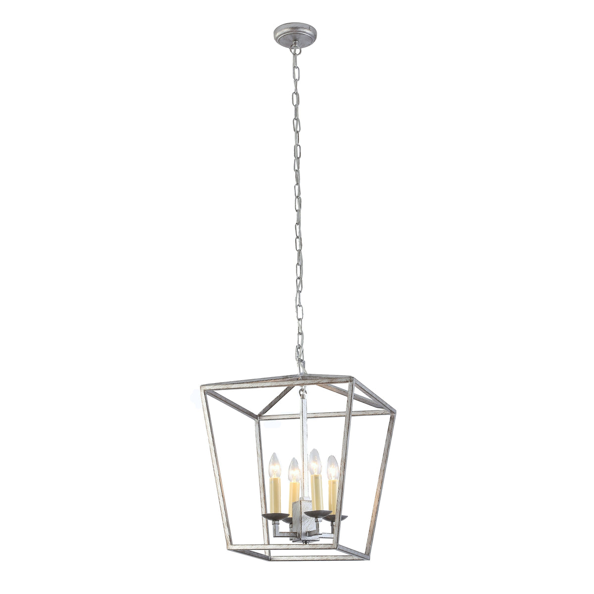 Saffire Hampton Pendant Light - Sleek Brushed Chrome Design