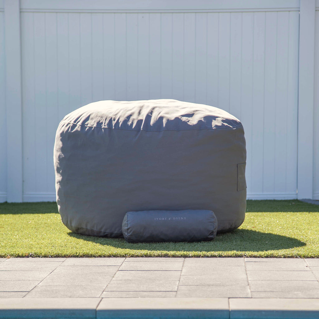 Outdoor DreamPod® Classic Beanbag - Grey, Relax Anywhere!
