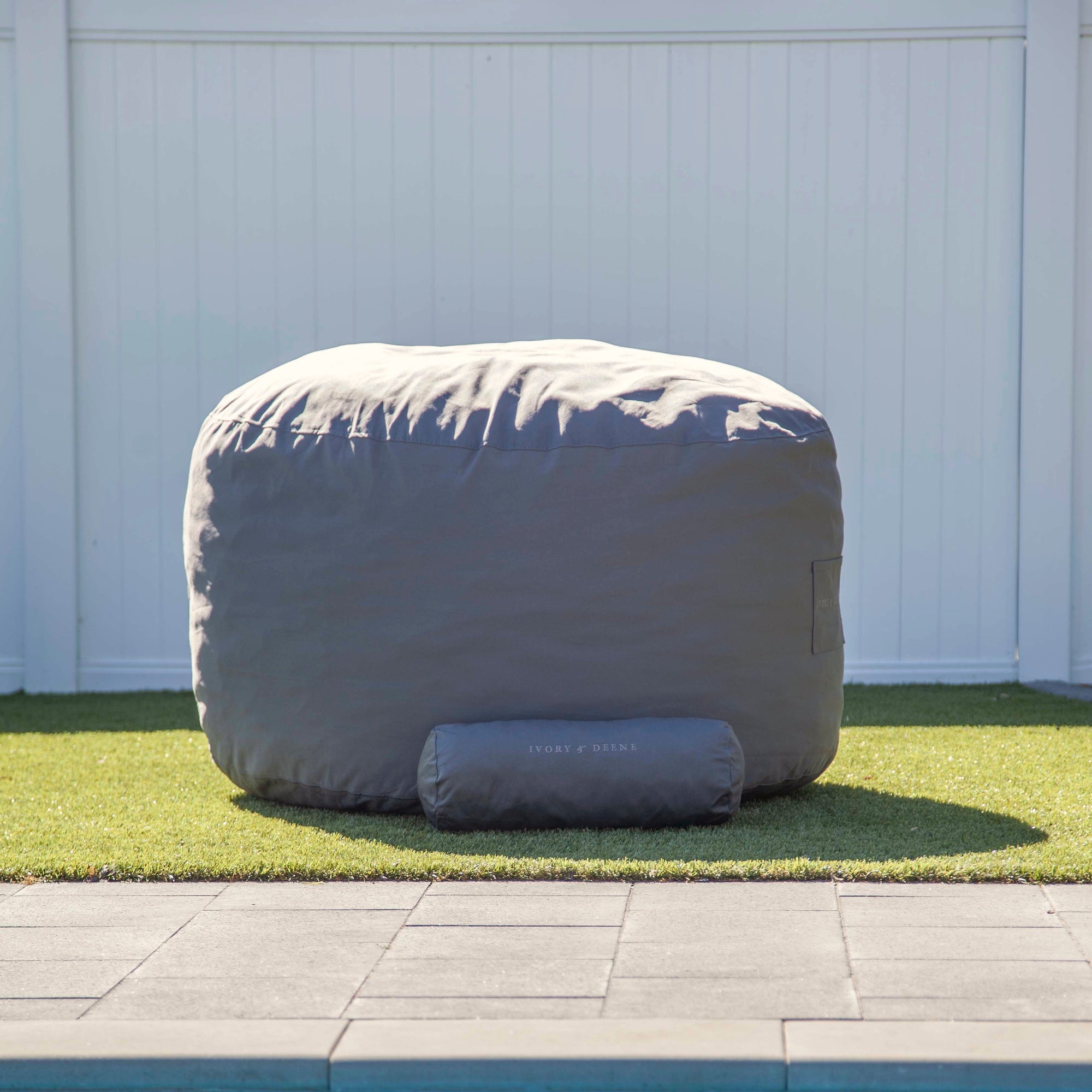 Outdoor DreamPod® Classic Beanbag - Grey, Relax Anywhere!