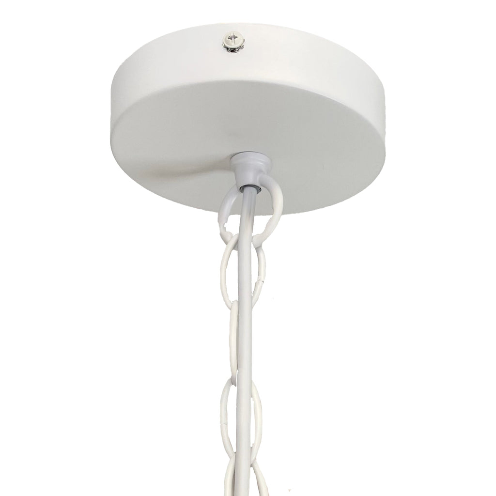 Portman White Rope Pendant Light | Contemporary Ceiling Fixture