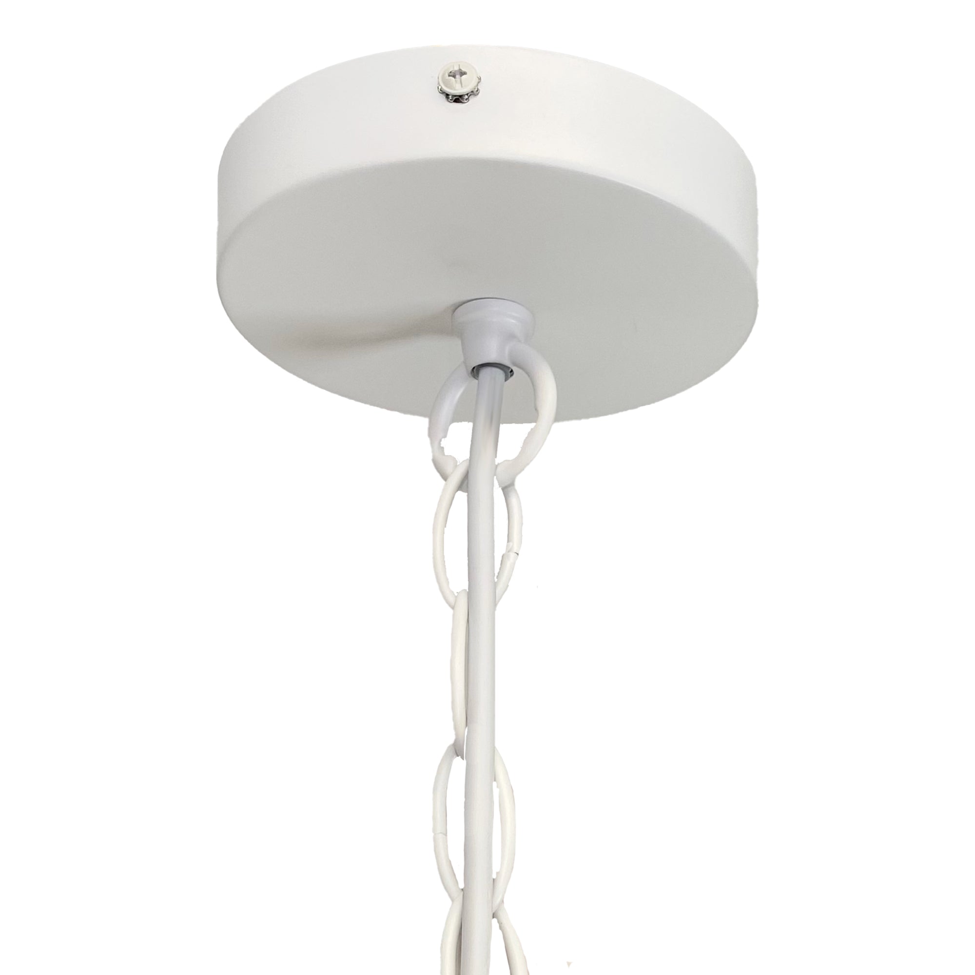 Portman White Rope Pendant Light | Contemporary Ceiling Fixture