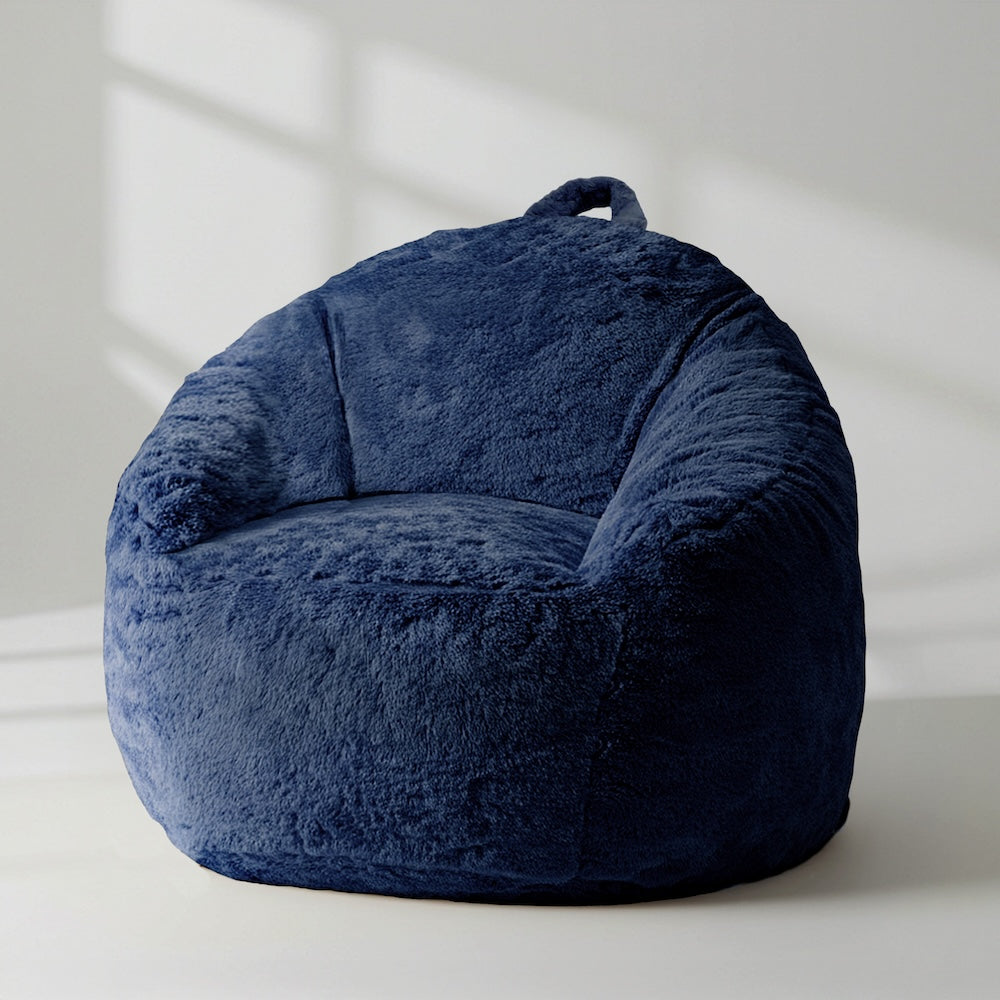 DreamPod® Mini Beanbag Chair Cover - Navy Blue for Ultimate Comfort