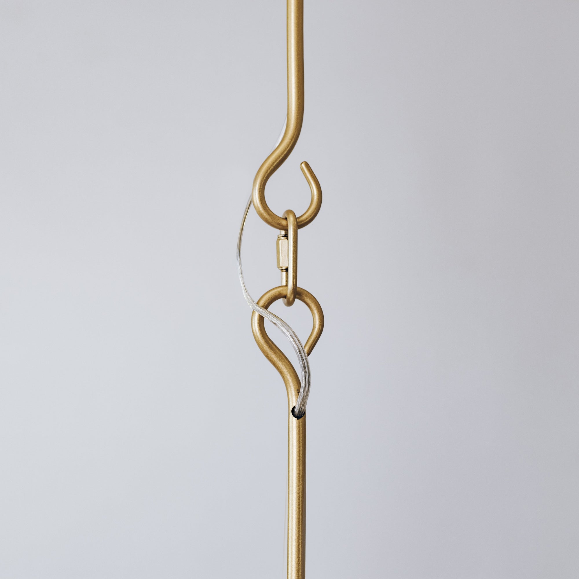 Bailey Gold & White Metal Pendant Light - Elevate Your Space