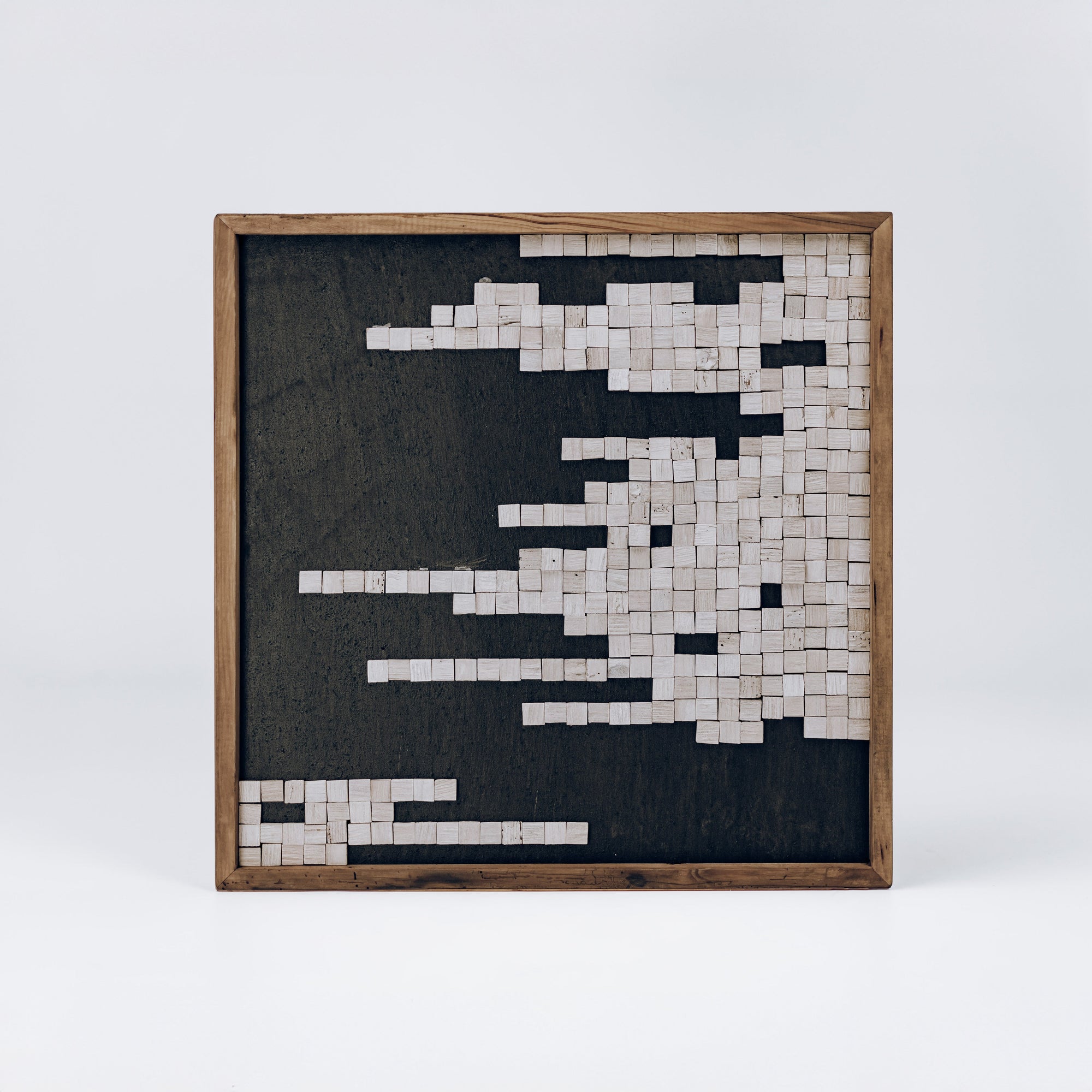 Timber Hues - Eco-Friendly Ready-to-Hang Wall Art 62x62cm