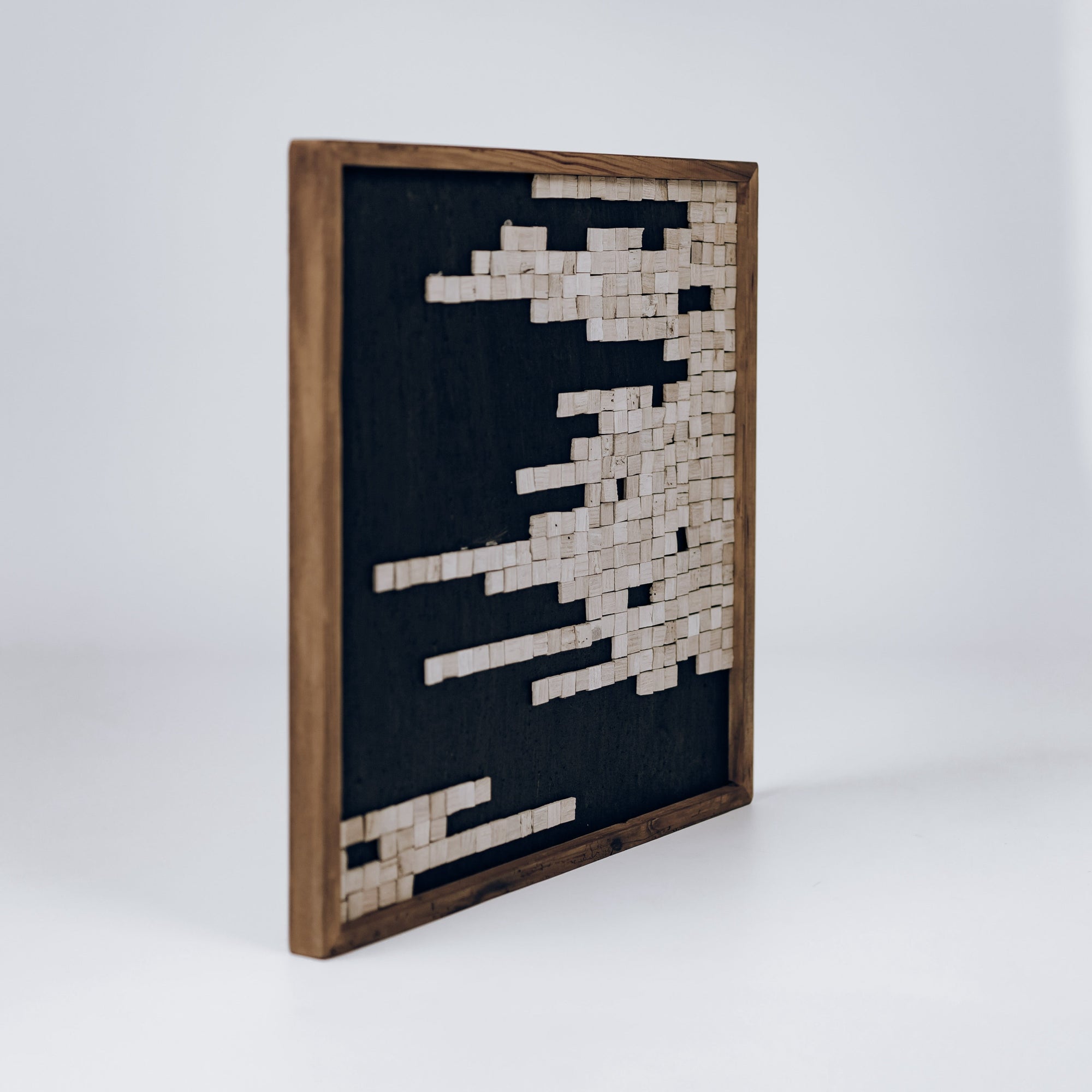 Timber Hues - Eco-Friendly Ready-to-Hang Wall Art 62x62cm