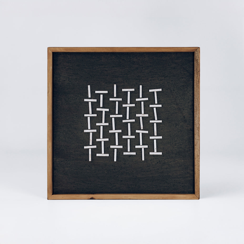 Whispering Pines Eco-Friendly Wall Art - Ready to Hang 62x62cm
