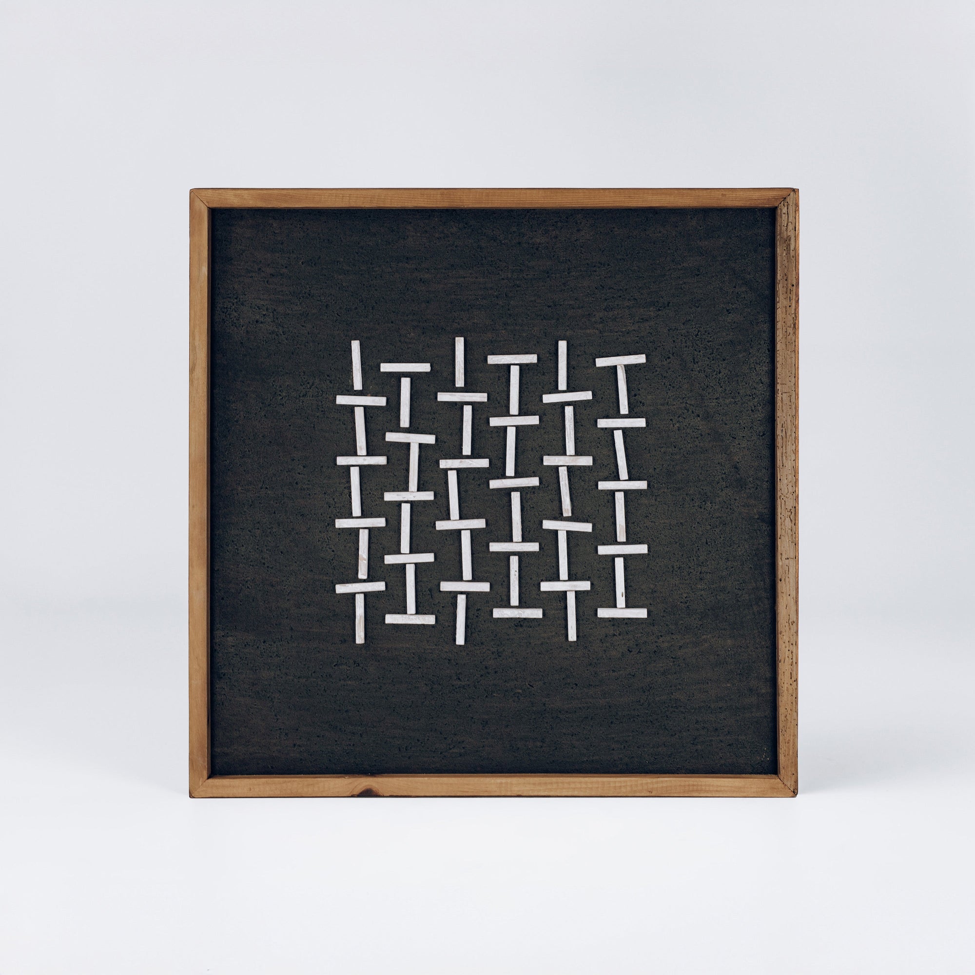 Whispering Pines Eco-Friendly Wall Art - Ready to Hang 62x62cm