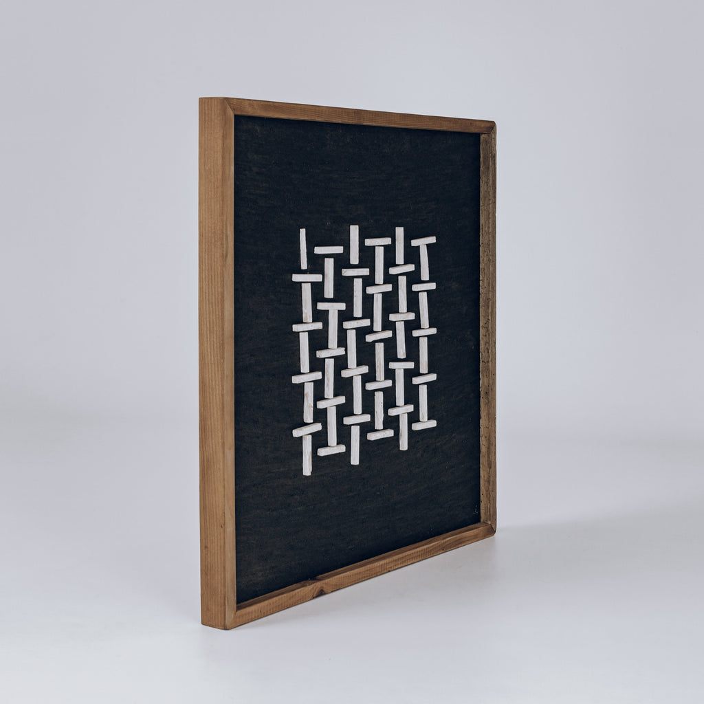 Whispering Pines Eco-Friendly Wall Art - Ready to Hang 62x62cm
