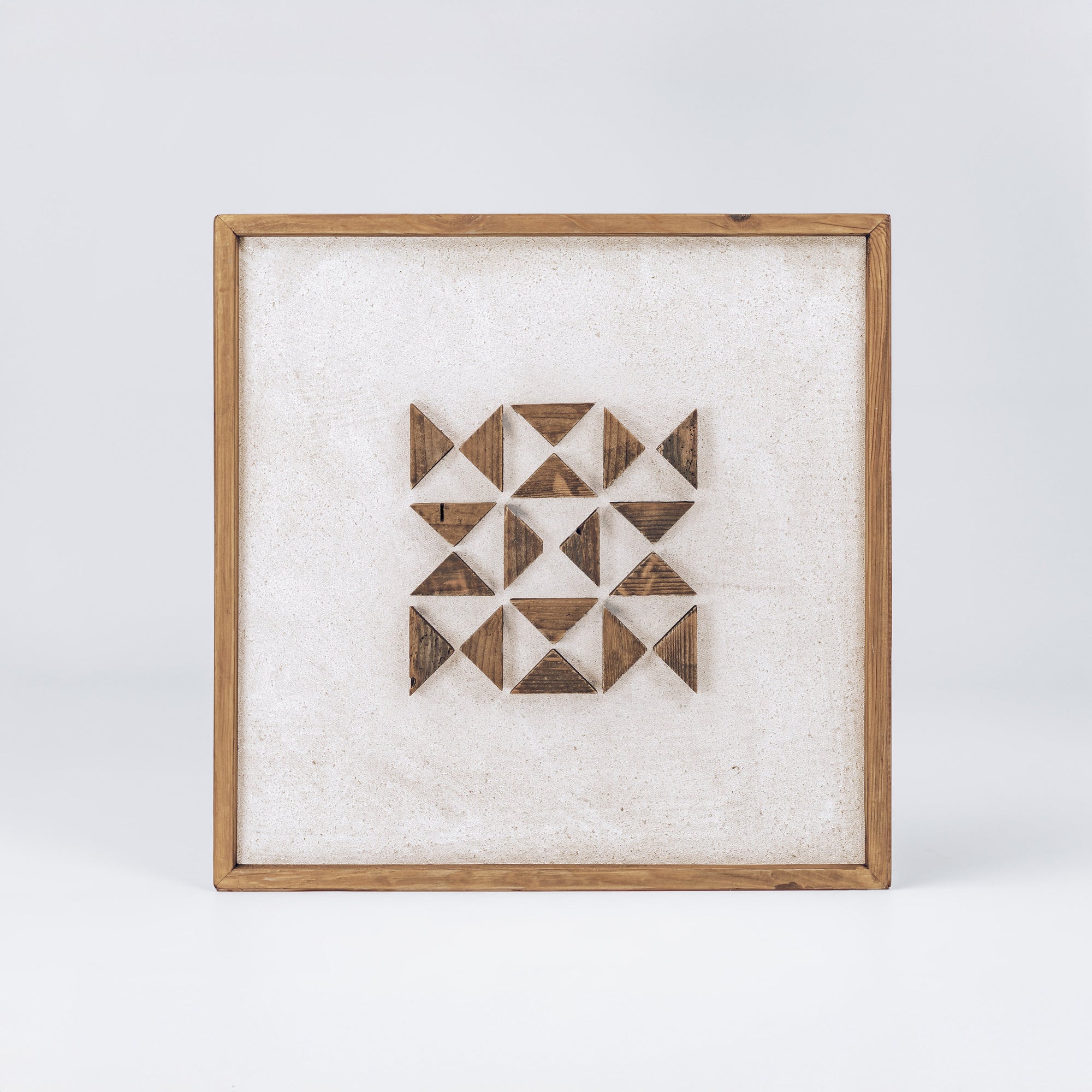 Stunning Elm Square Wall Art - Eco-Friendly, Ready to Hang - 62x62cm