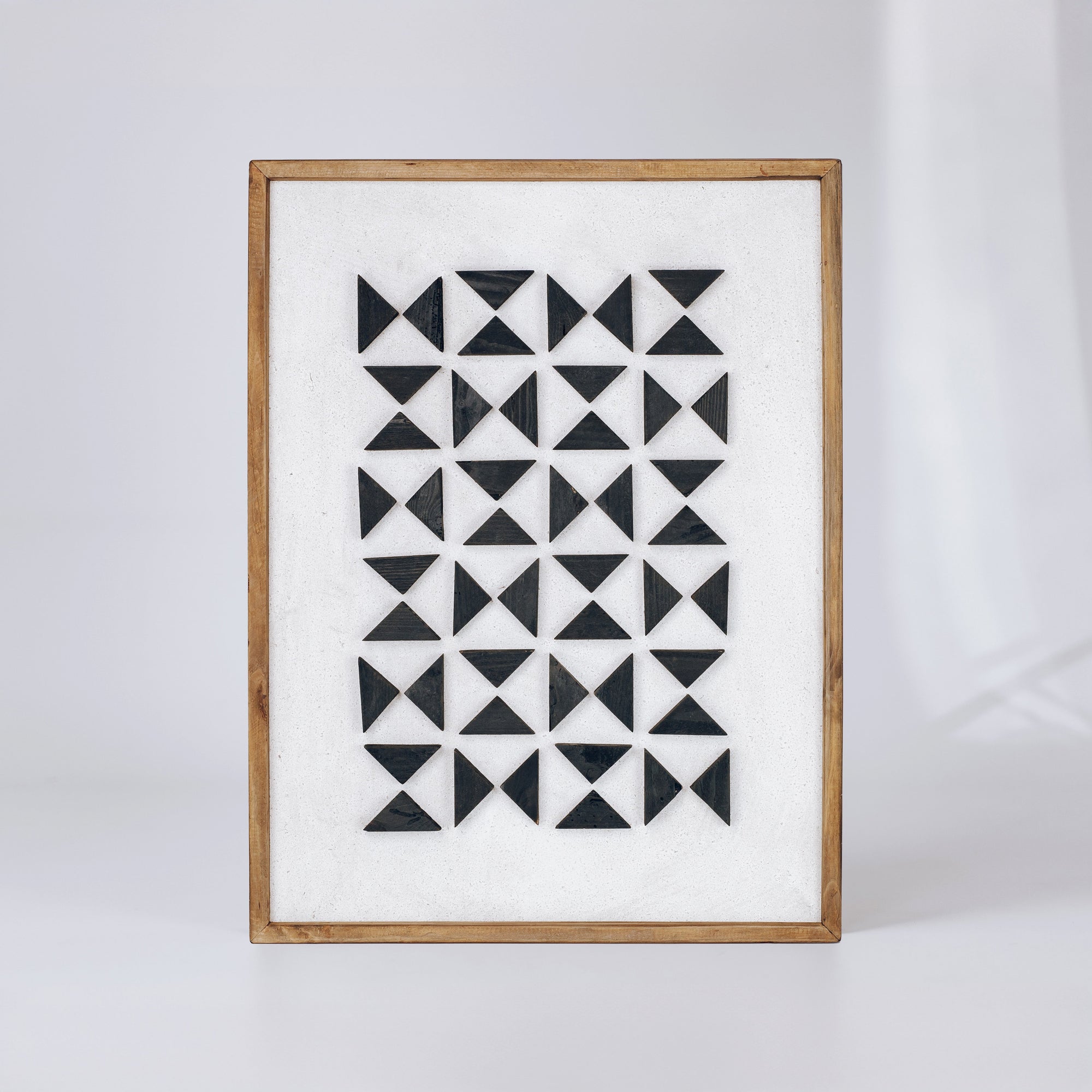 Elm Silhouettes Rectangle Wall Art - Eco-Friendly & Ready to Hang 62x82cm