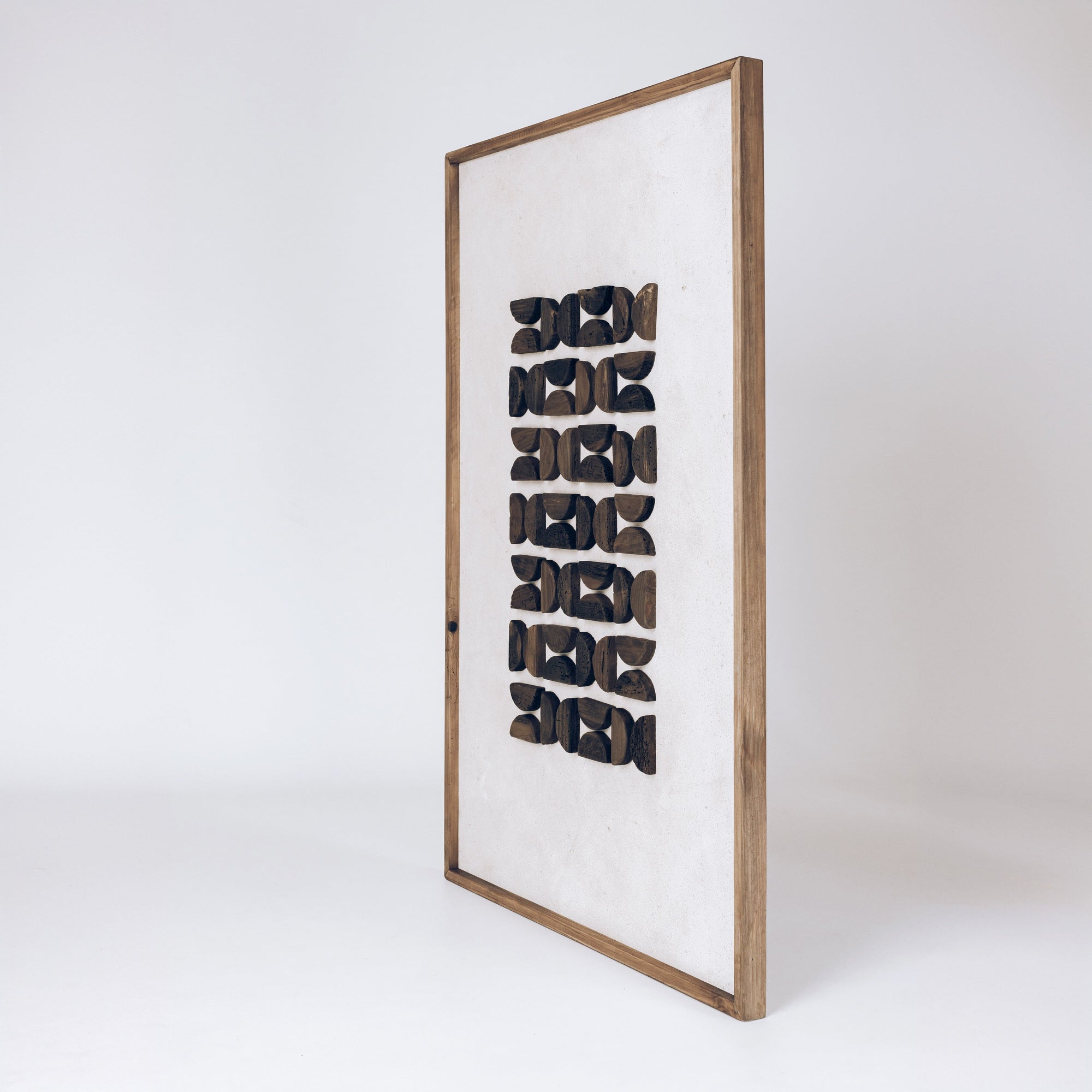 Woodland Muse Dark - Unique Eco-Friendly Wall Art 82x122cm