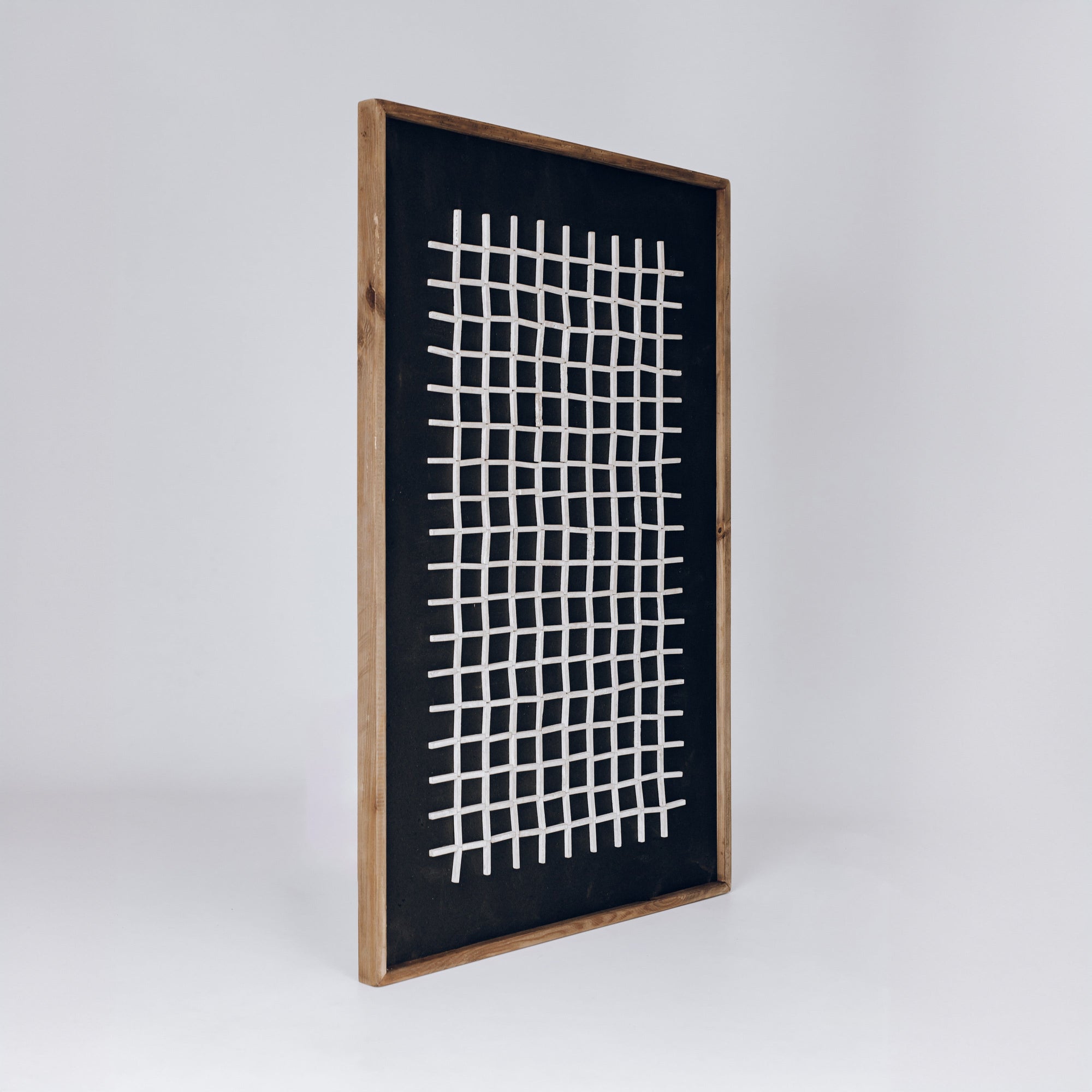 Rustic Reverie Dark - Unique Eco-Friendly Wall Art 82x122cm