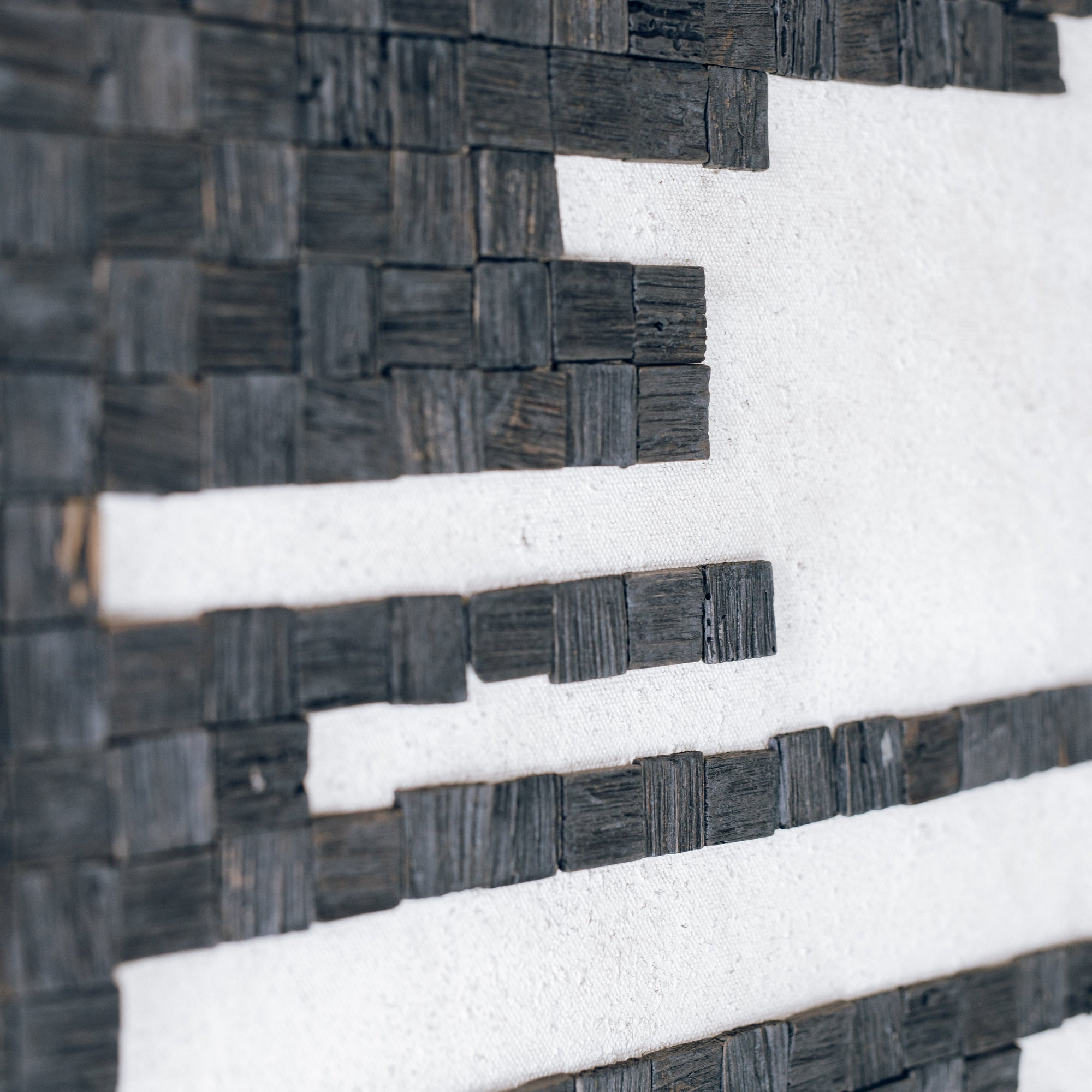 Timbered Contours Ready-to-Hang Wall Art | Eco-Friendly Design 82x122cm