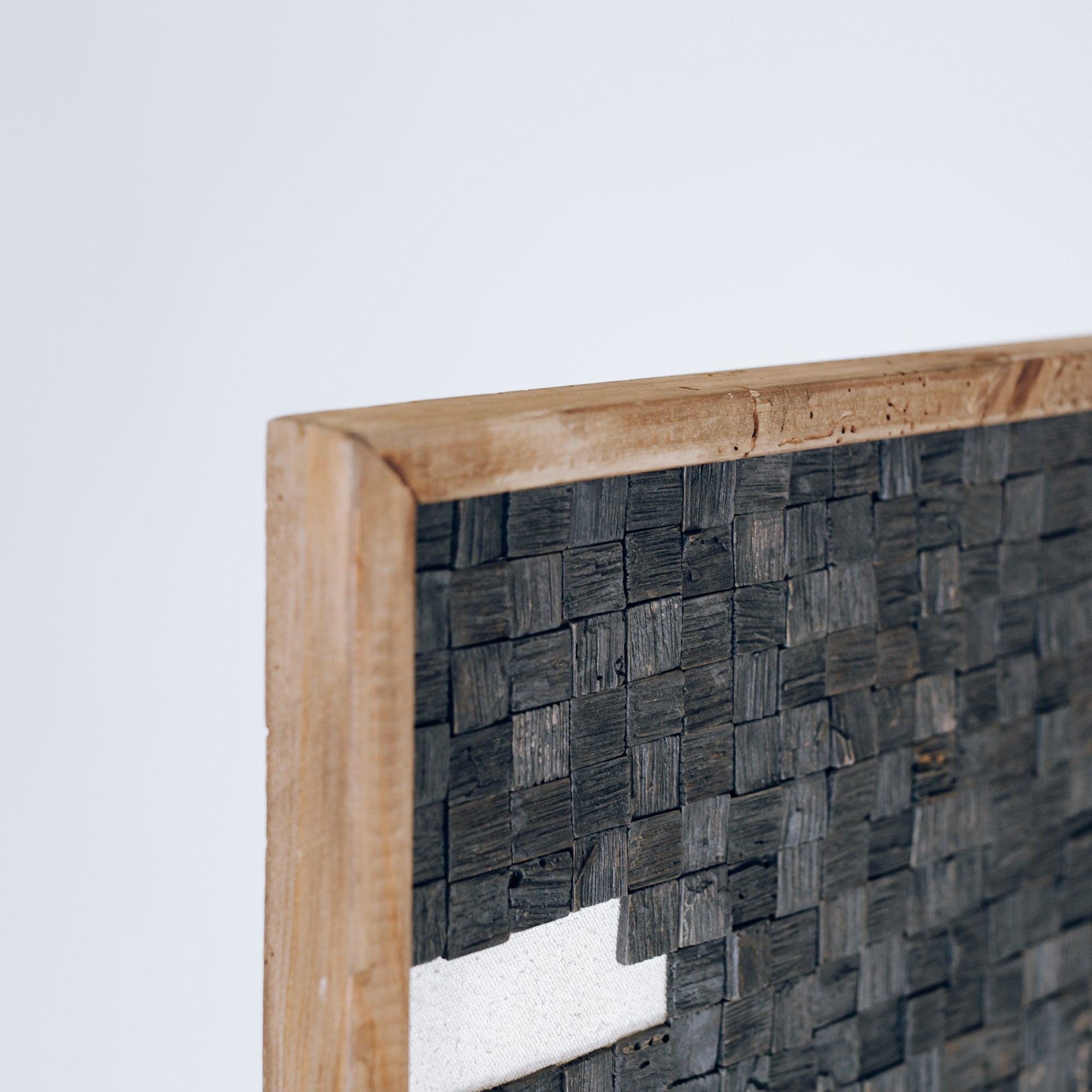 Timbered Contours Ready-to-Hang Wall Art | Eco-Friendly Design 82x122cm