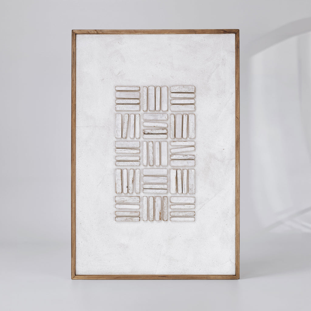 Silent Echos Eco-Friendly Ready-to-Hang Wall Art - 82x122cm
