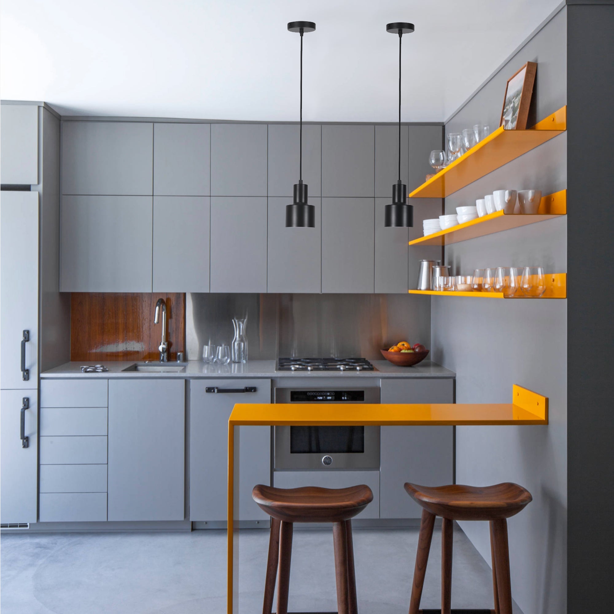 Jude Black Metal Pendant Light - Modern & Elegant Design