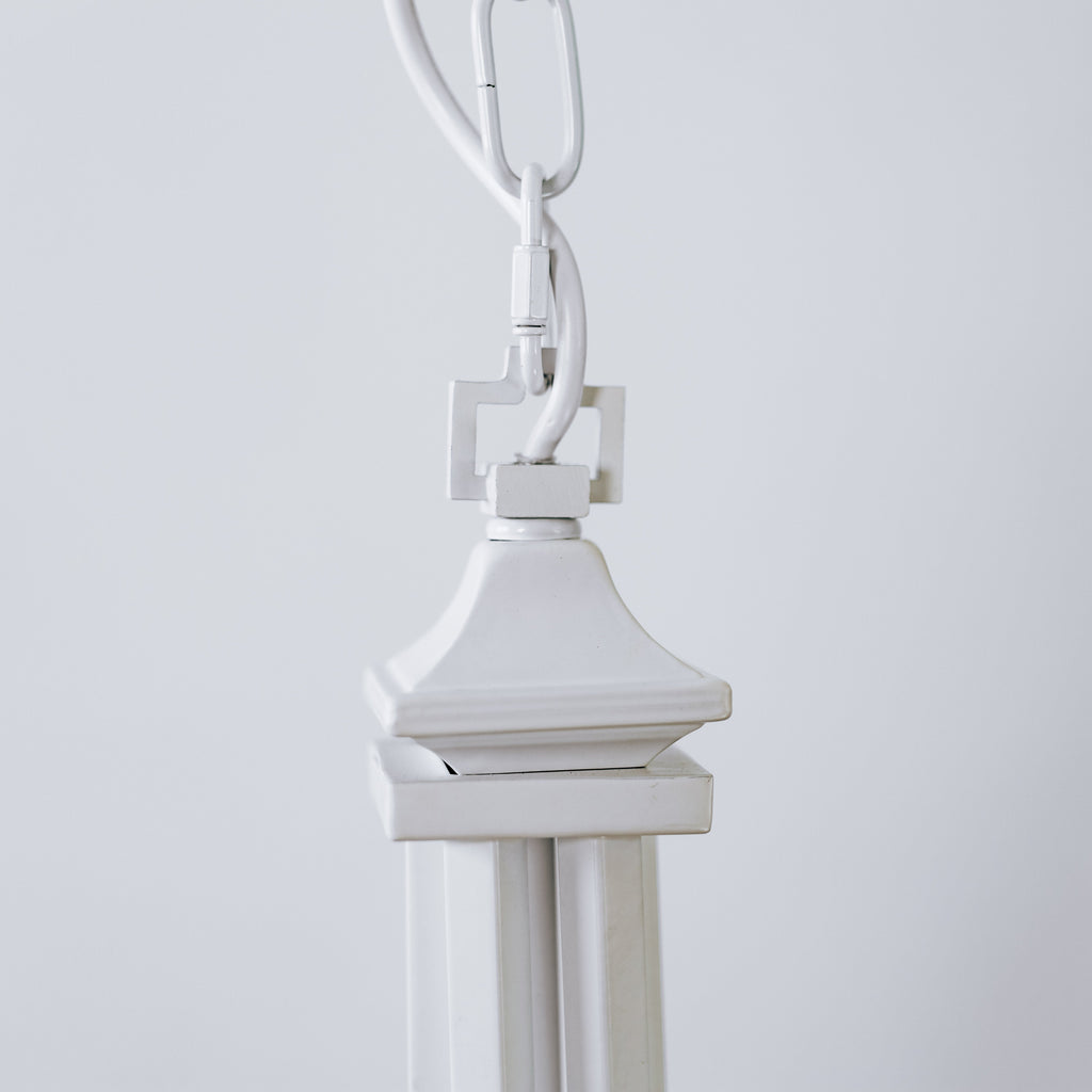 Kalani 5-Light Modern White Chandelier - Elegant Illumination