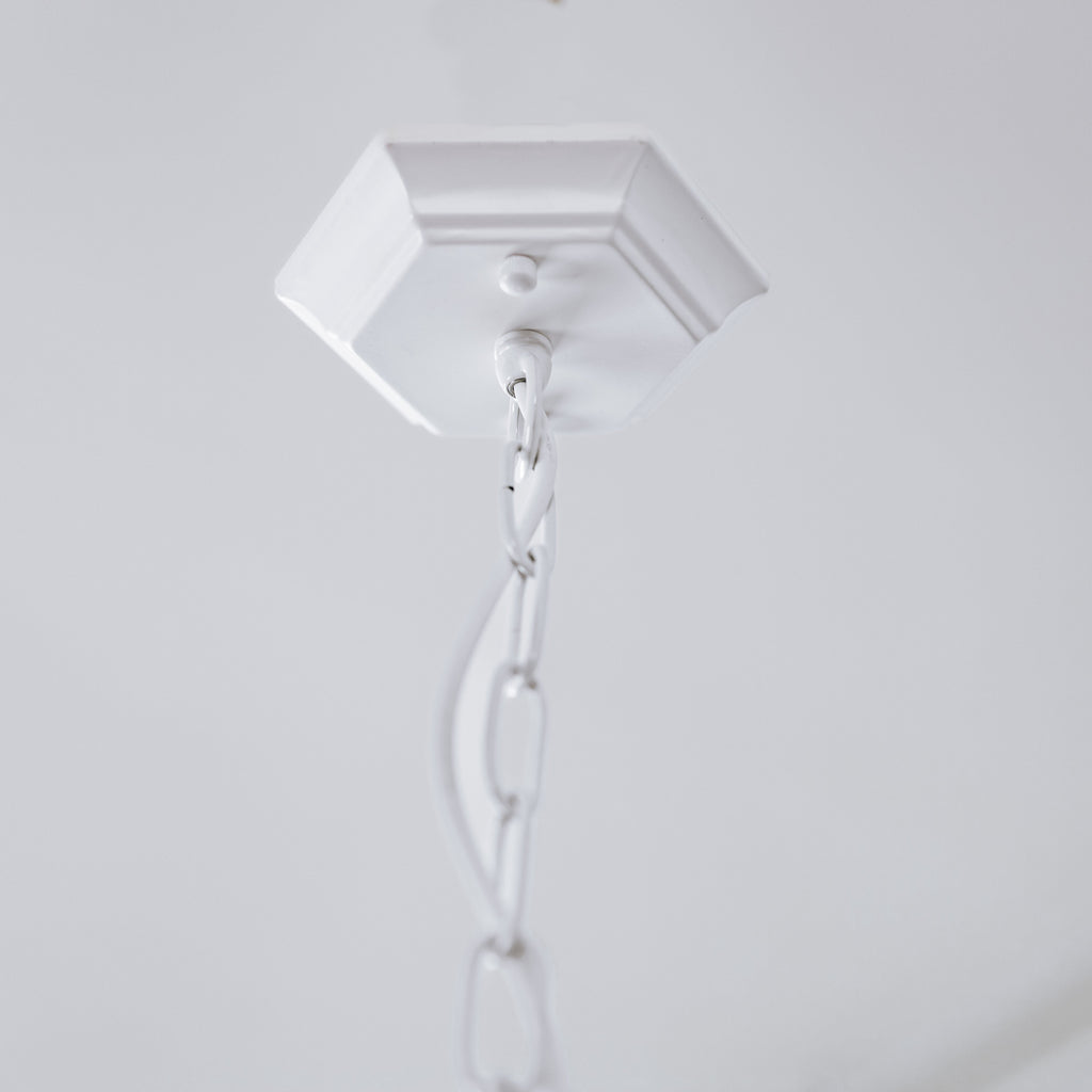Kalani 5-Light Modern White Chandelier - Elegant Illumination