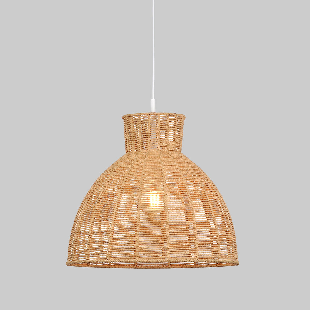 Kellie Natural Rope Pendant Light - Stylish Boho Design