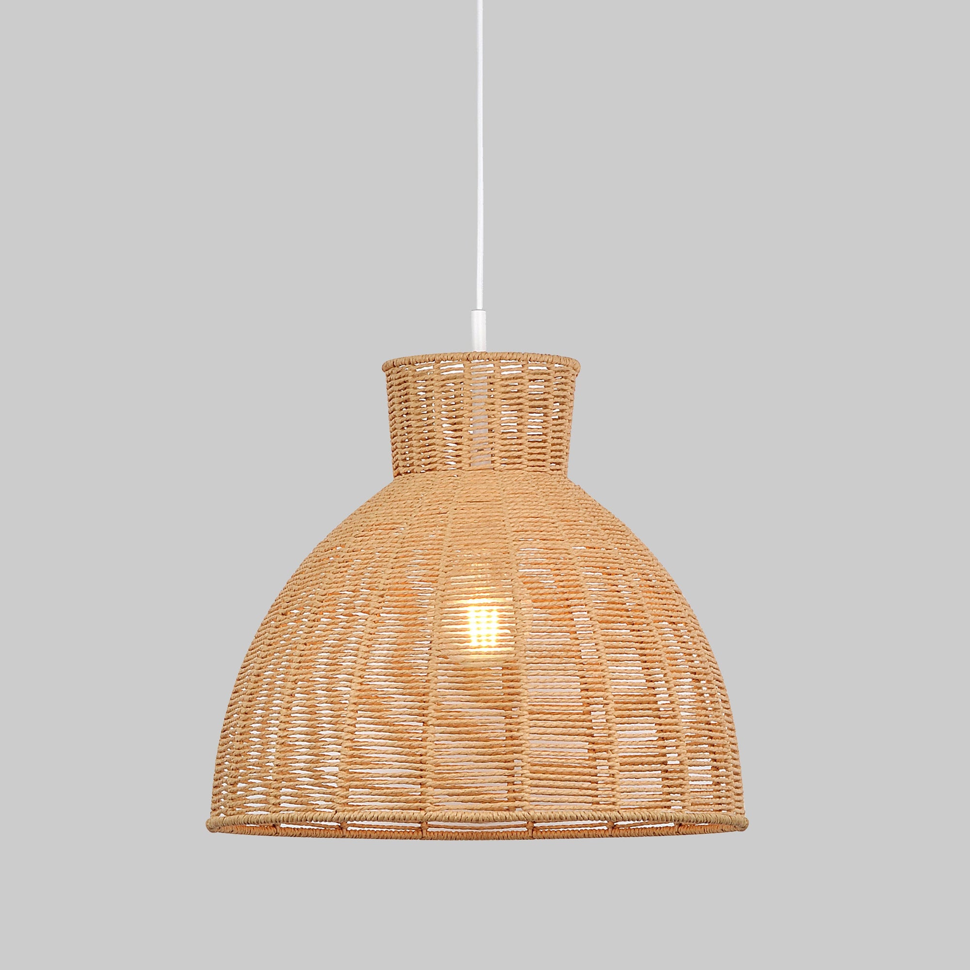 Kellie Natural Rope Pendant Light - Stylish Boho Design