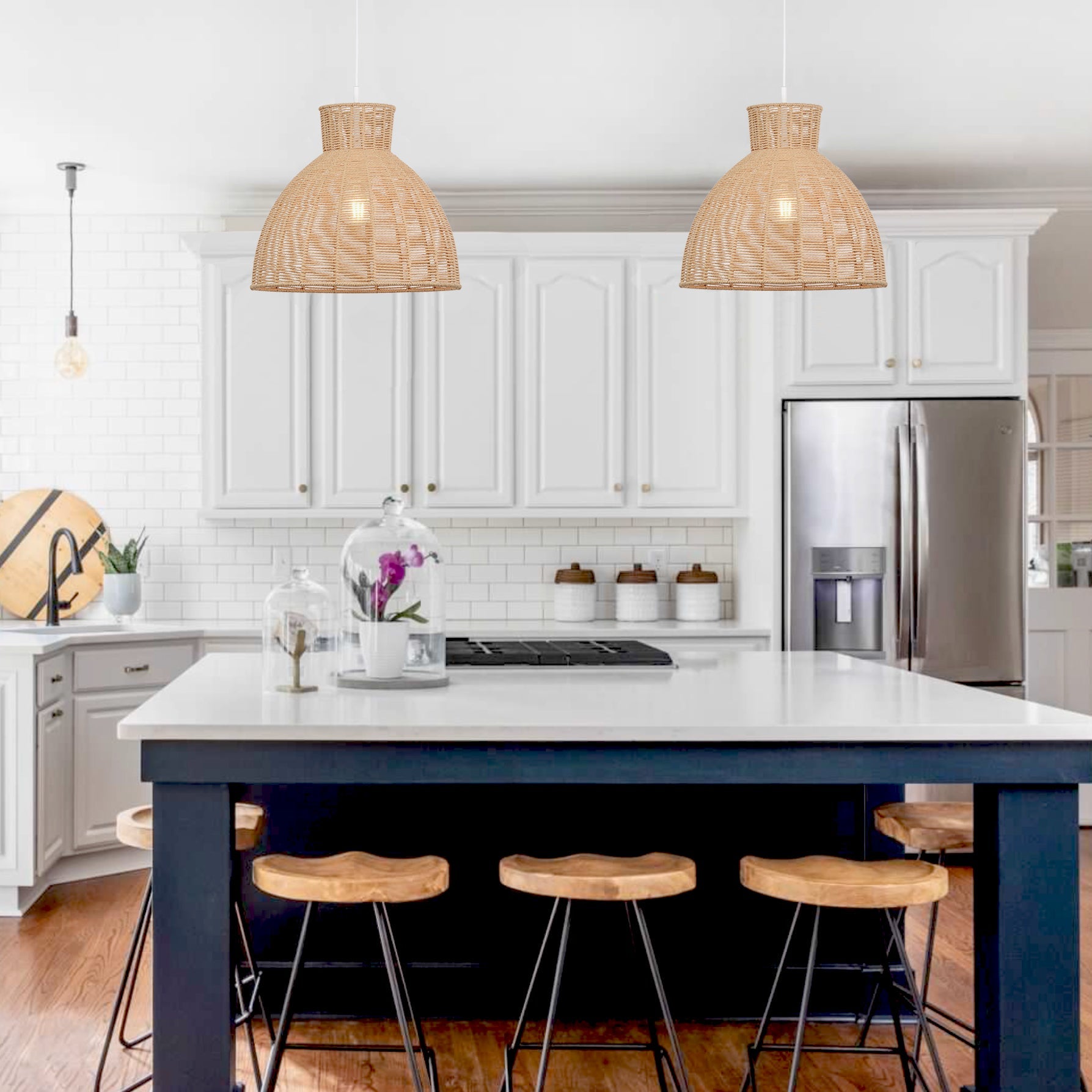 Kellie Natural Rope Pendant Light - Stylish Boho Design