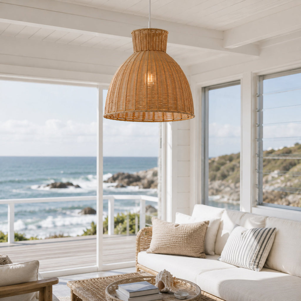 Kellie Rope Pendant Light - Natural
