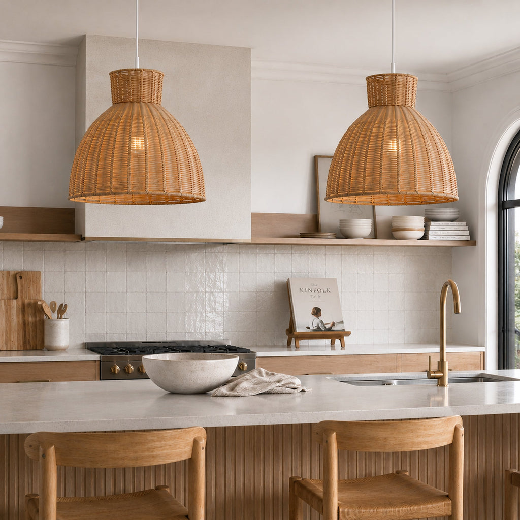 Kellie Rope Pendant Light - Natural