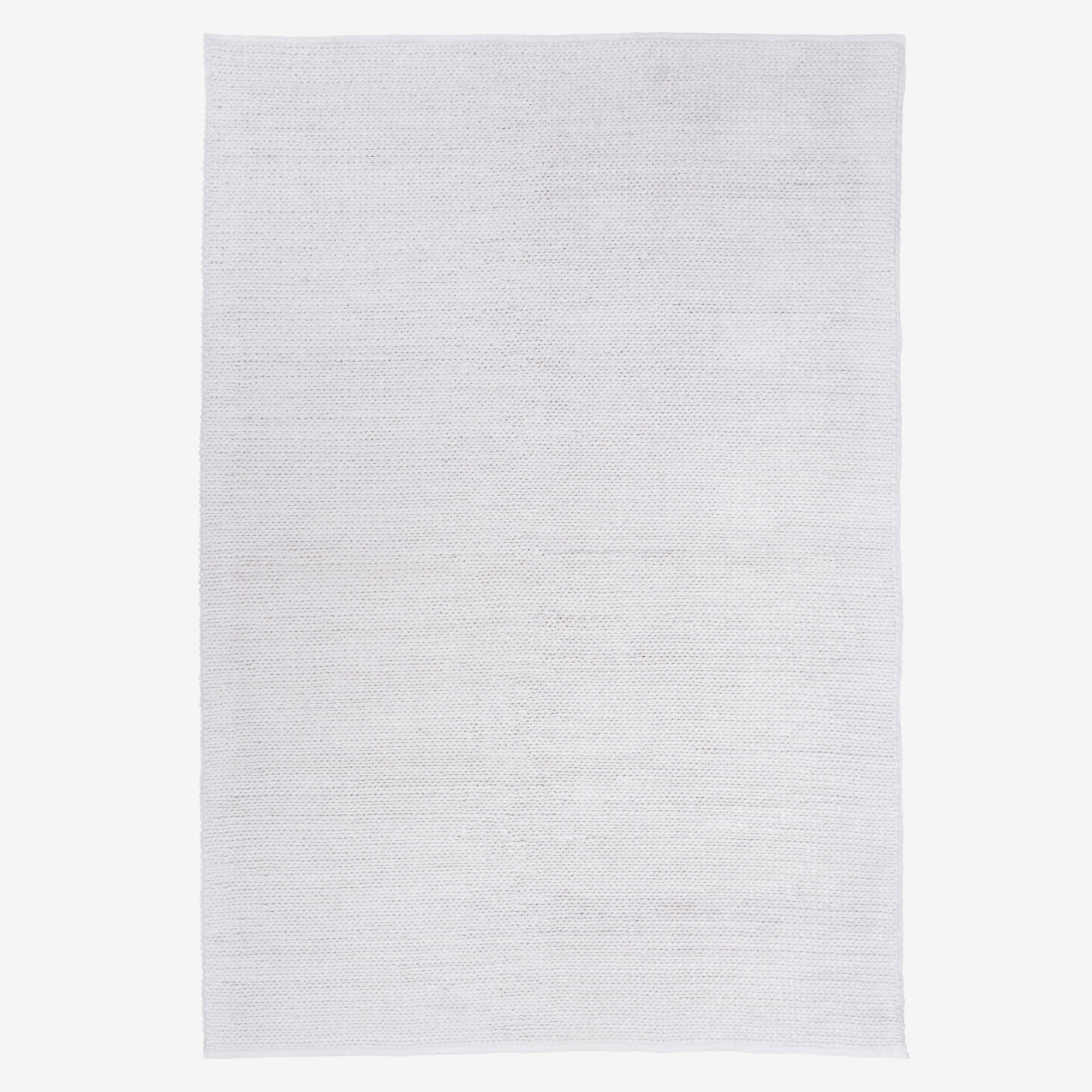 Kiara Handwoven Eco-Friendly Floor Rug in White Tones