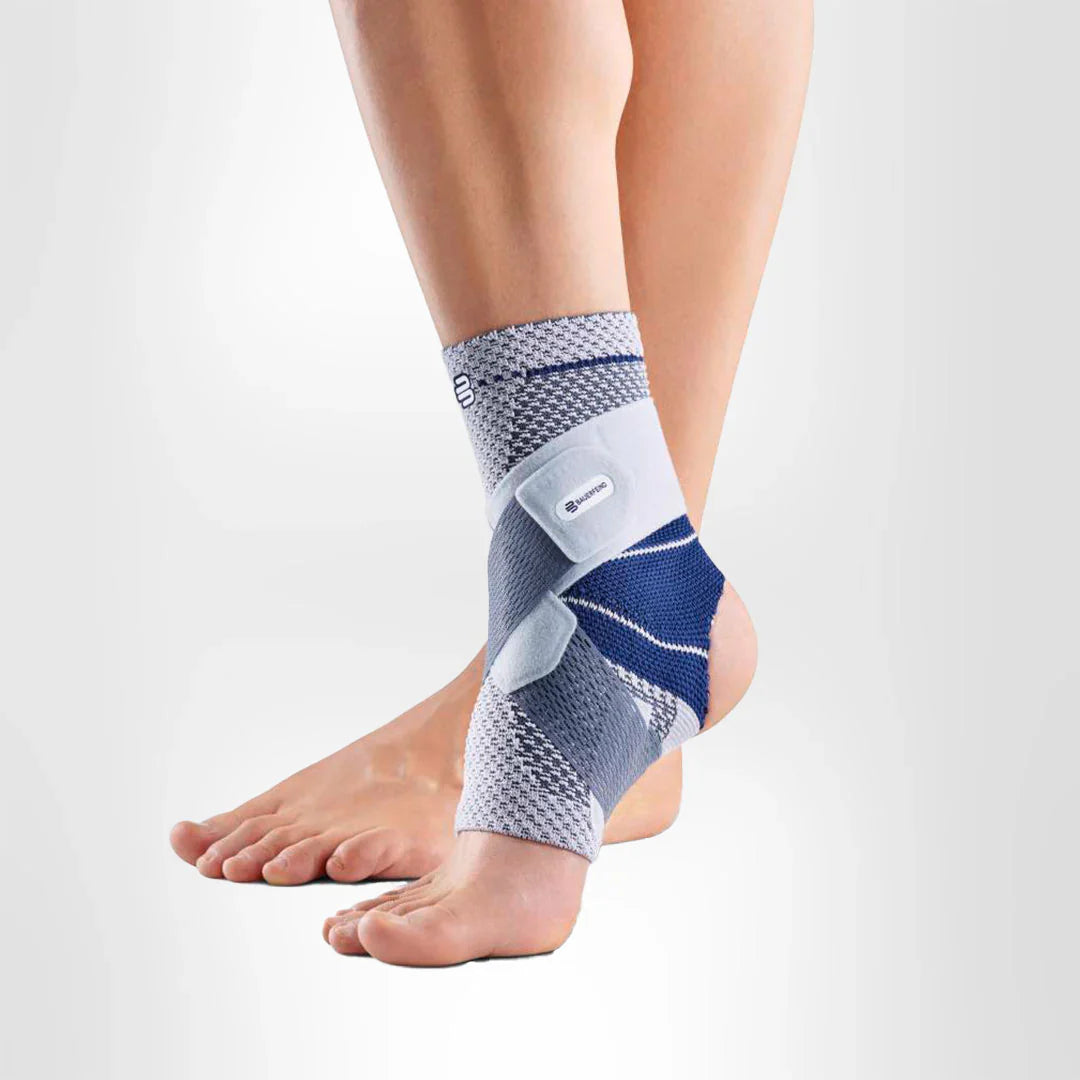MalleoTrain S Ankle Support - Dynamic Open Heel Brace for Recovery