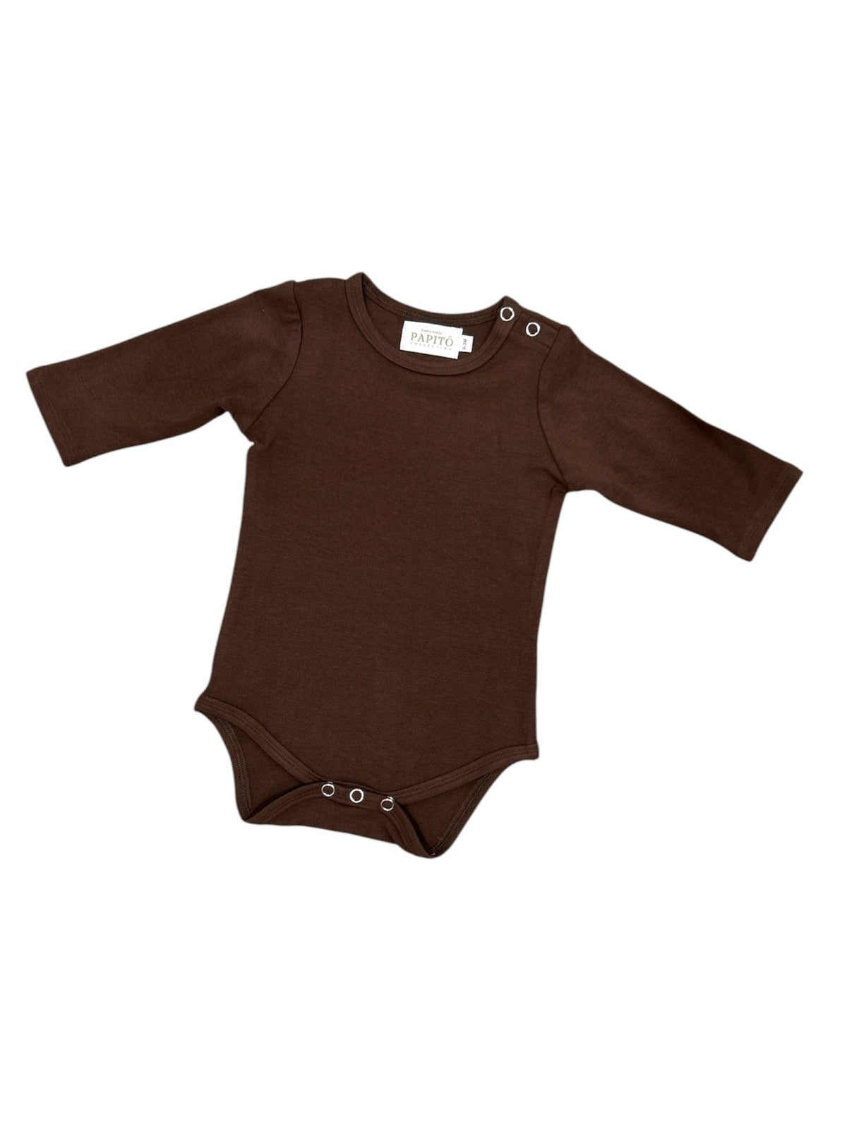 Papitō Soft Bamboo Wrap Bodysuit | Eco-Friendly & Gender-Neutral